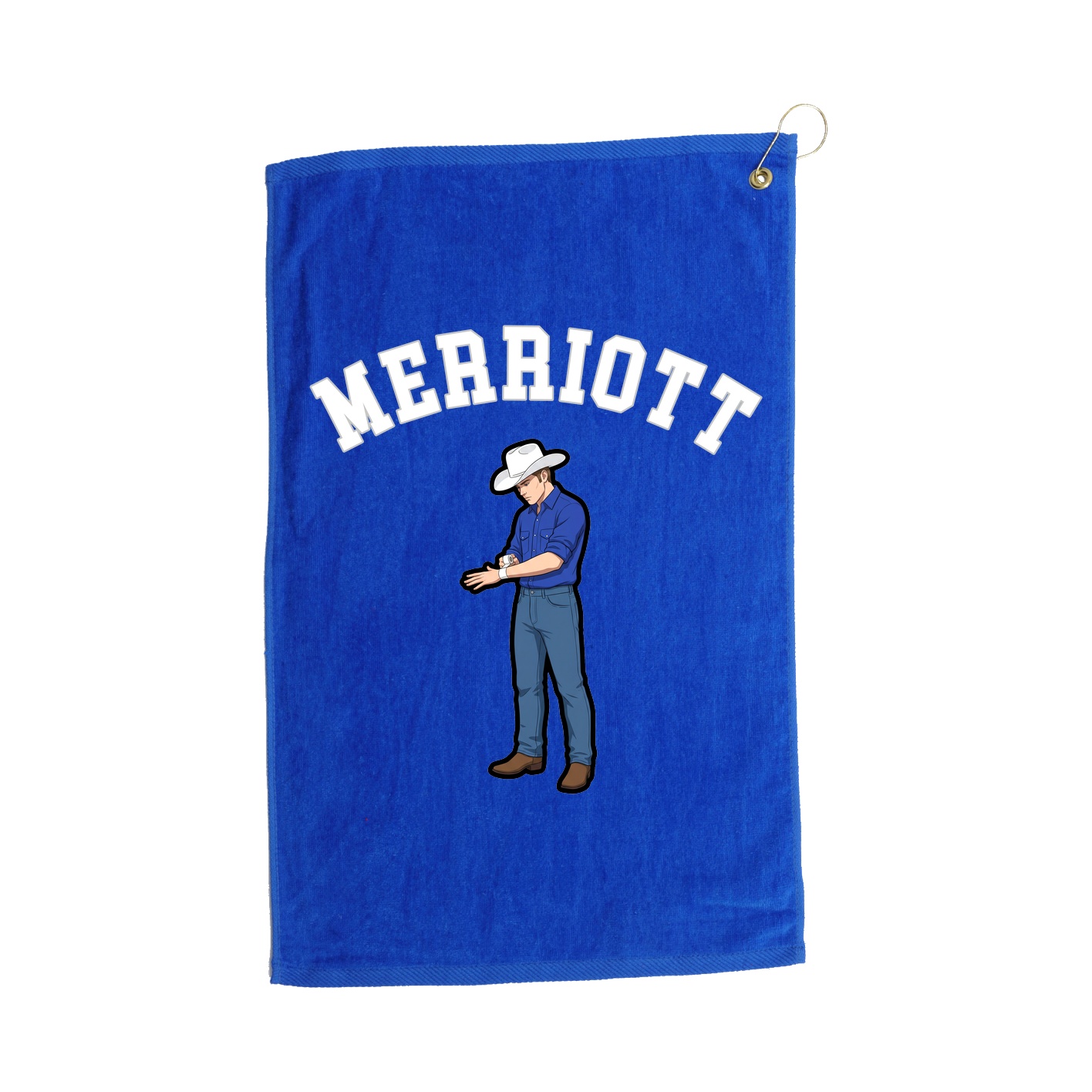 Golf Towel — Shirsey Arch in Royal