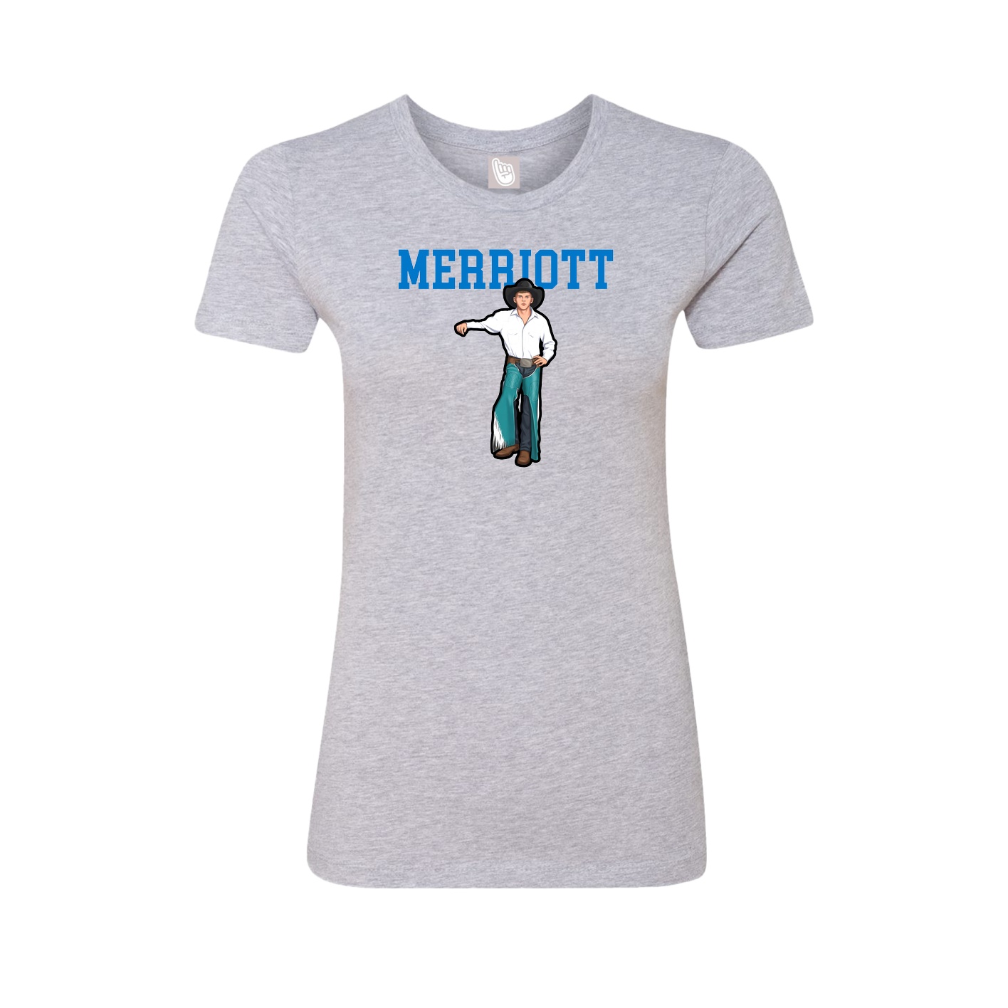 Fitted Women's Tee — Shirsey in Grey