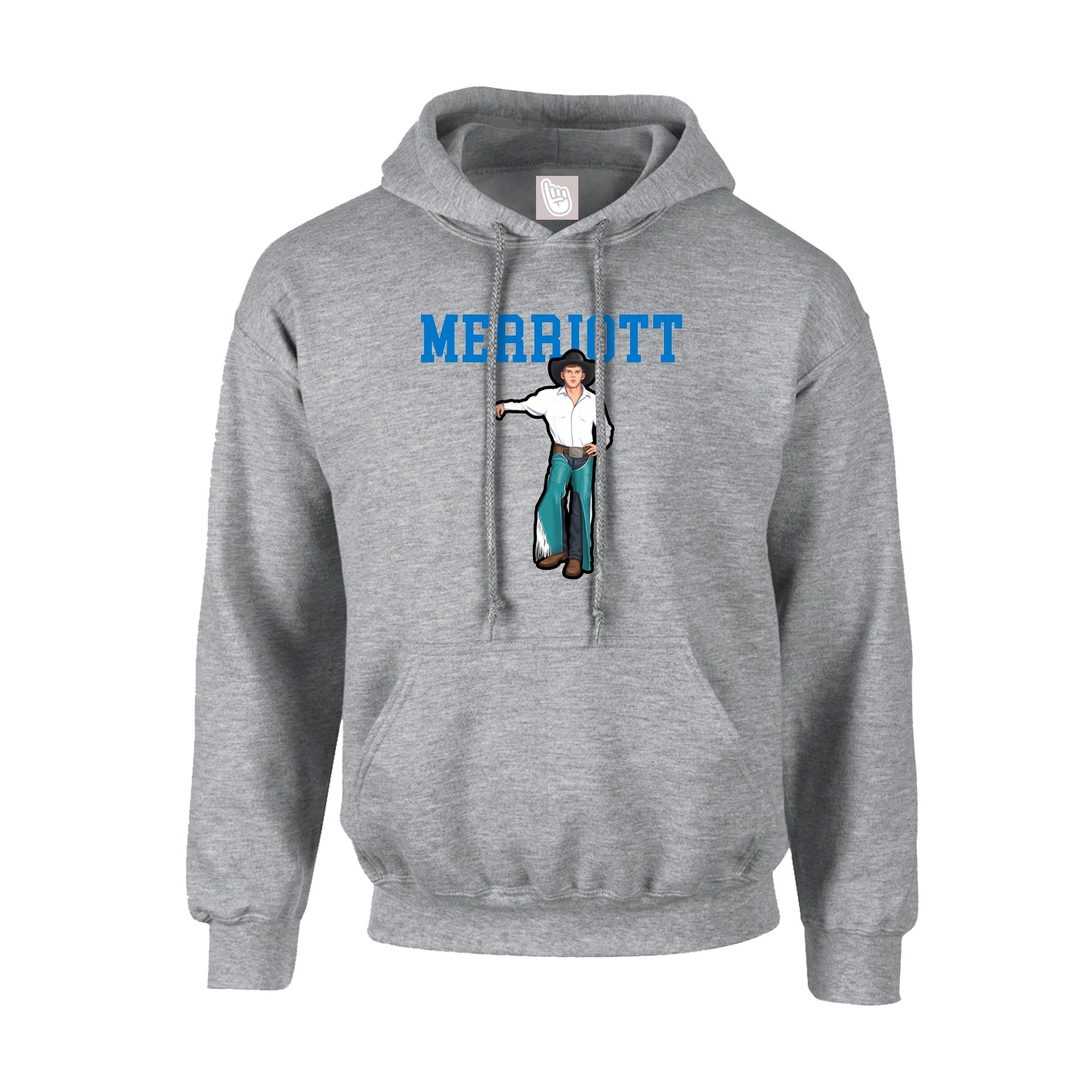 Hoodie — Shirsey in Grey