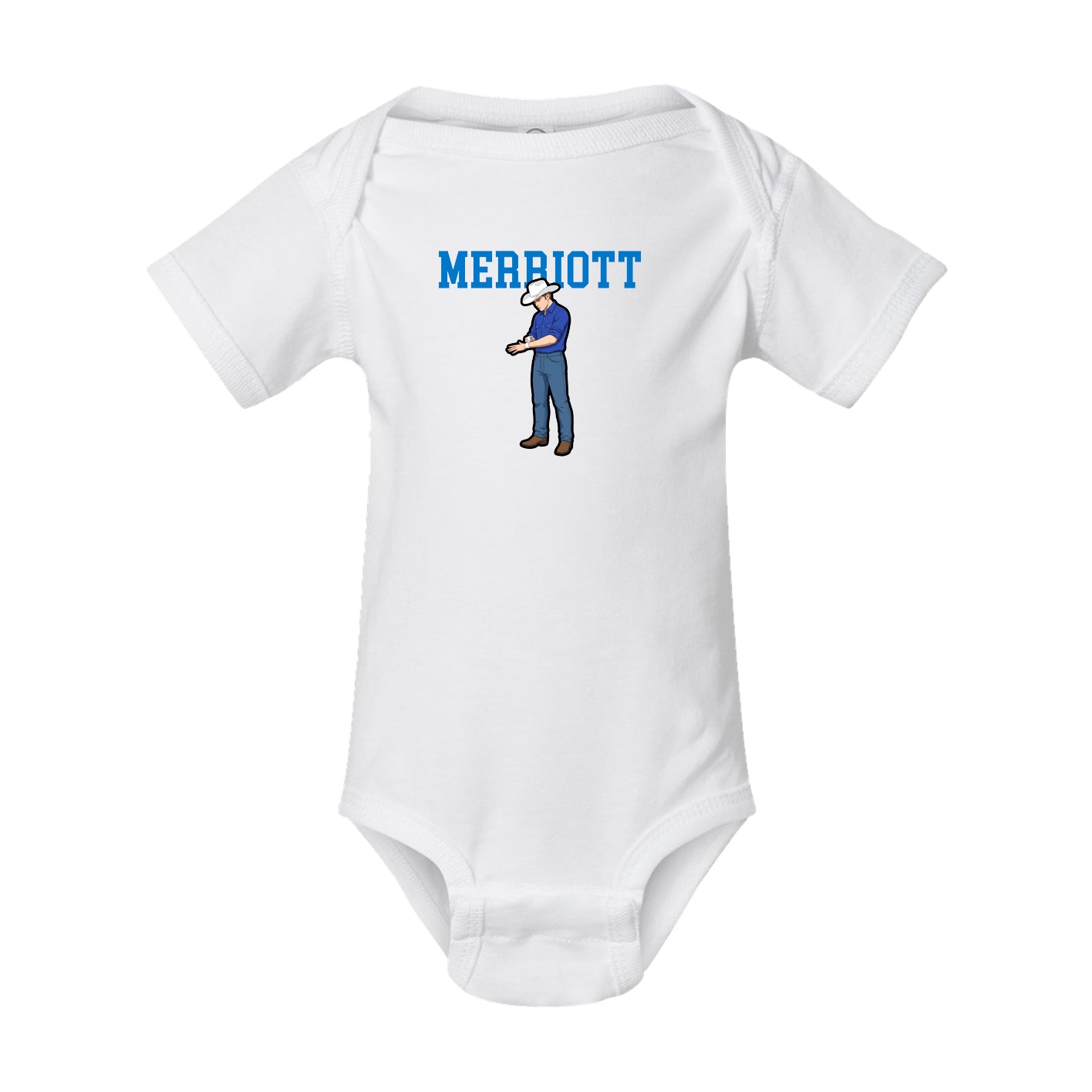 Baby Onesie — Shirsey in White