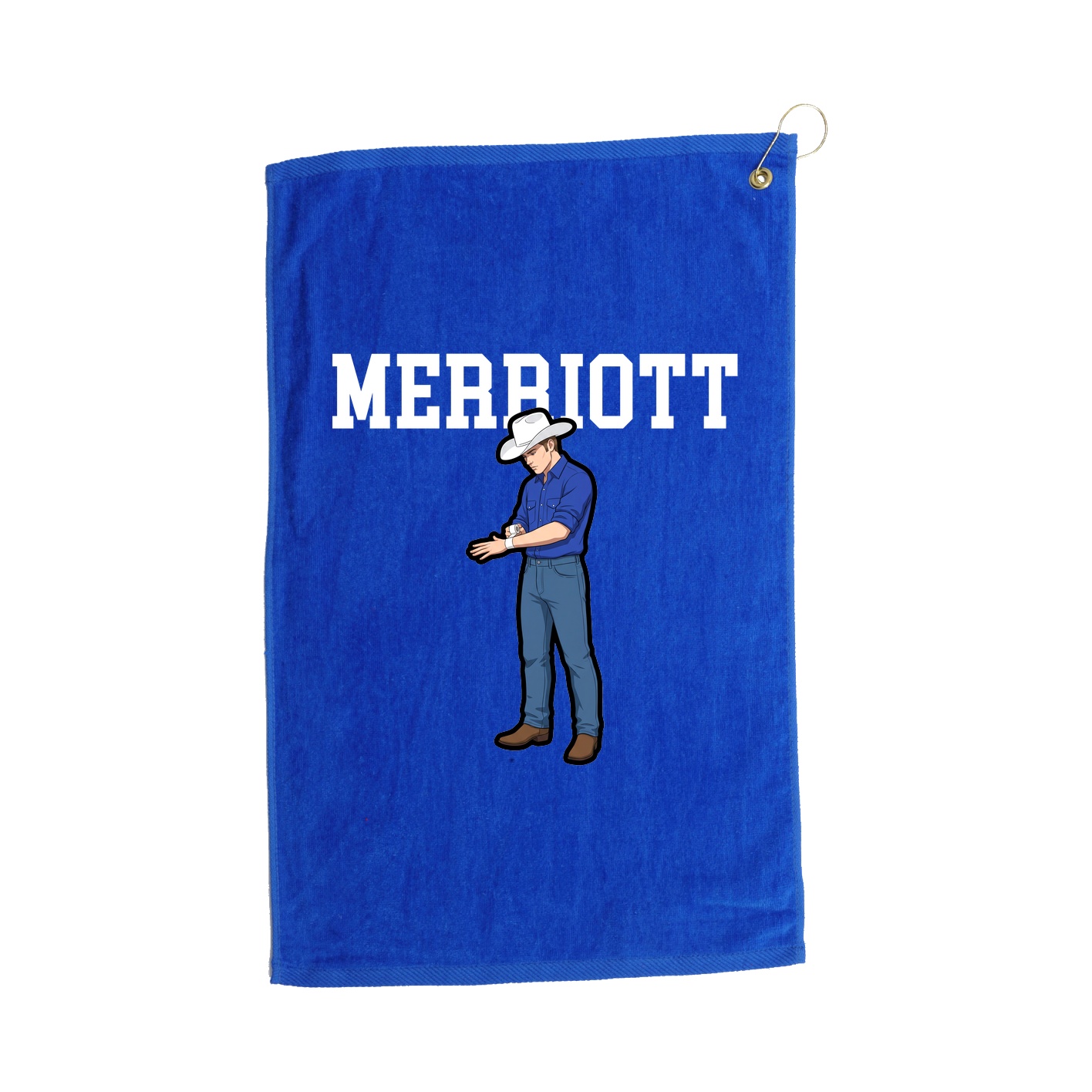 Golf Towel — Shirsey in Royal