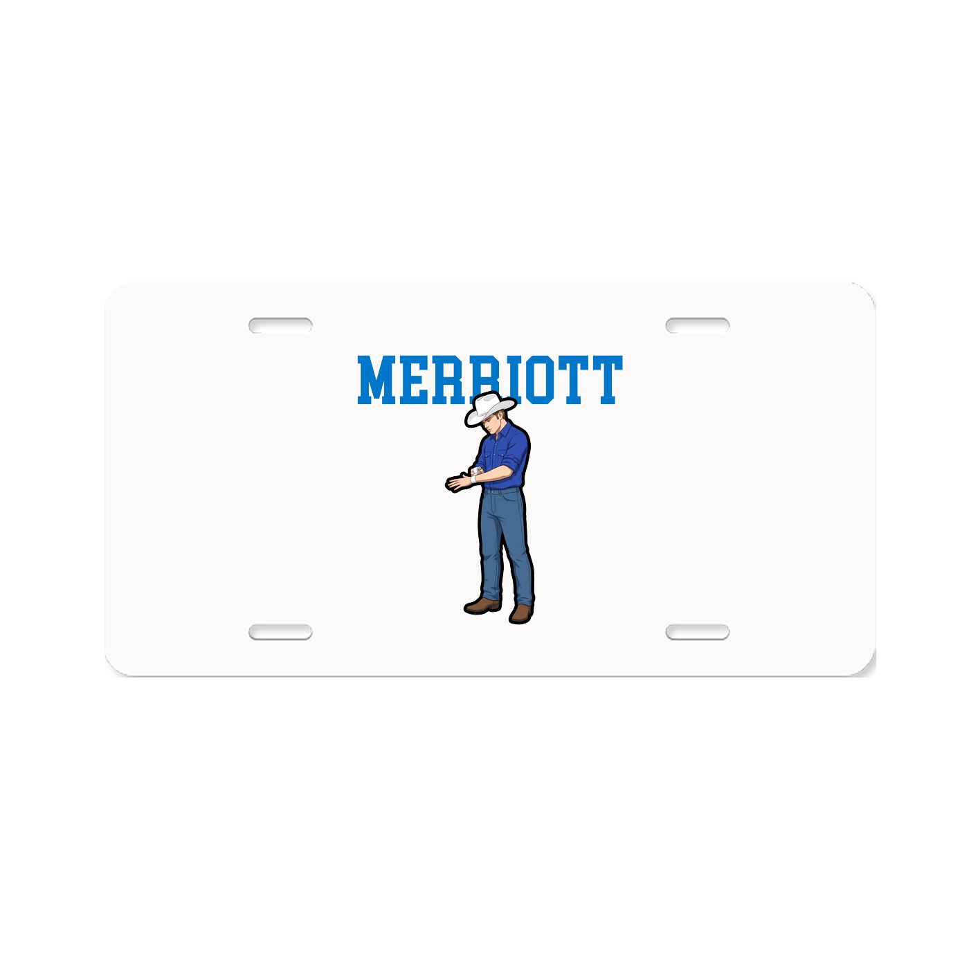 License Plate — Shirsey in Classic
