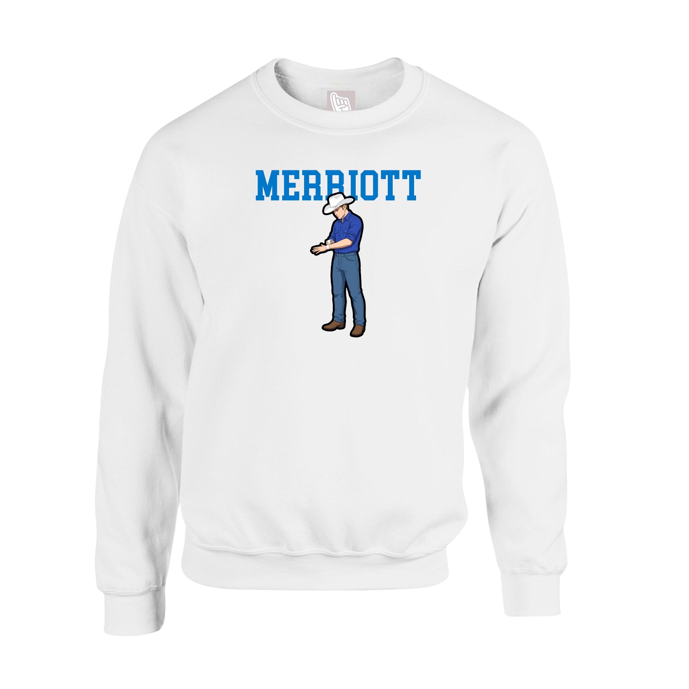 Fleece Crew — Shirsey in White