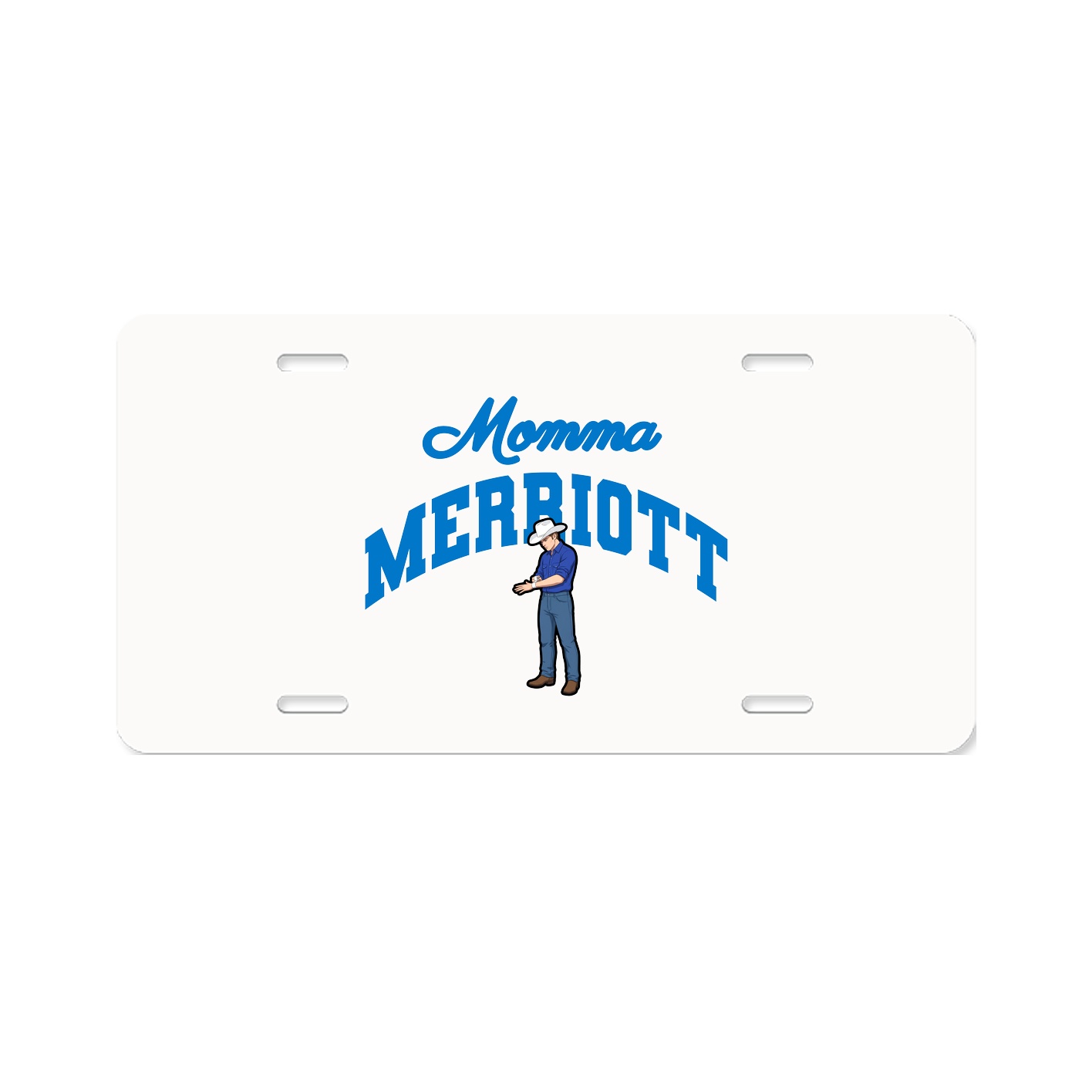 License Plate — Mothers Day Arch in Classic