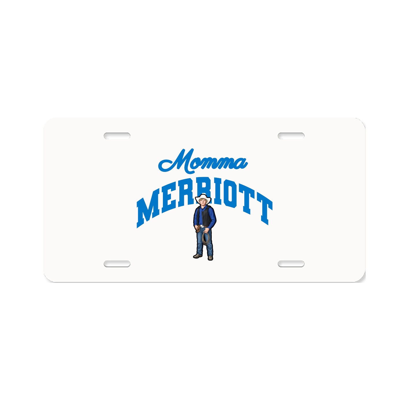 License Plate — Mothers Day Arch in Classic