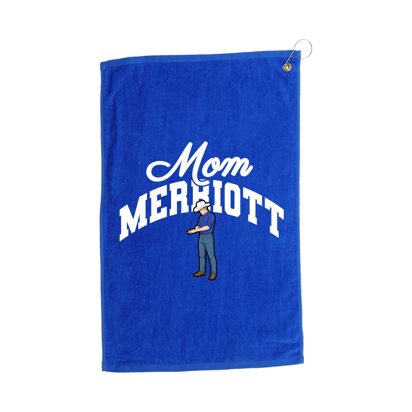 Golf Towel — Mothers Day Arch in Royal