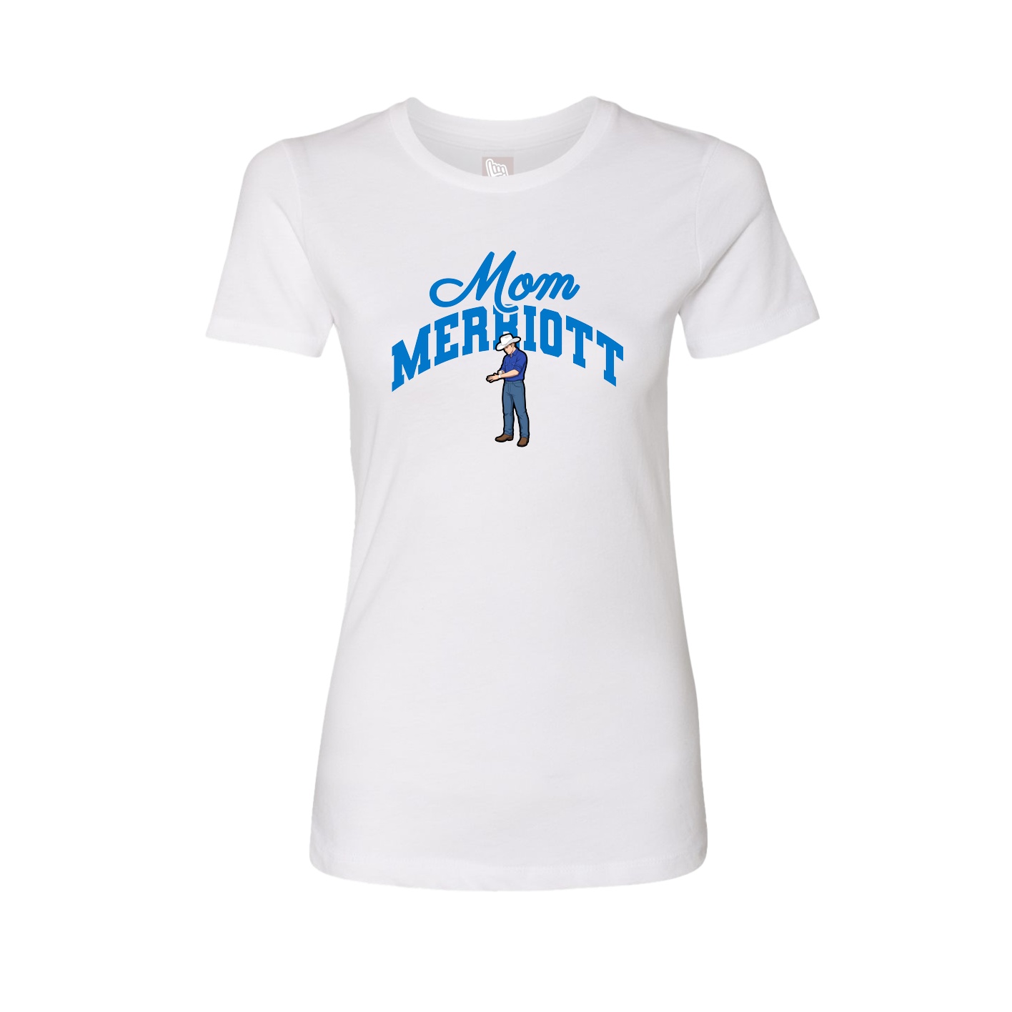Womens Tee — Mothers Day Arch in White