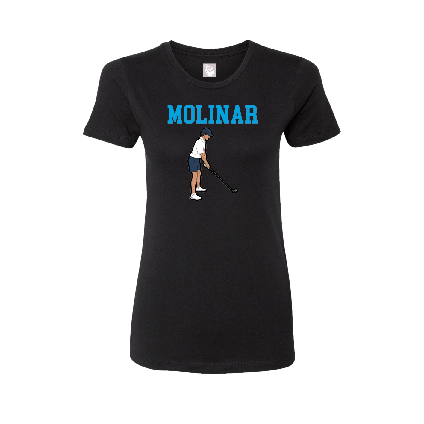 Fitted Women's Tee — Shirsey in Black