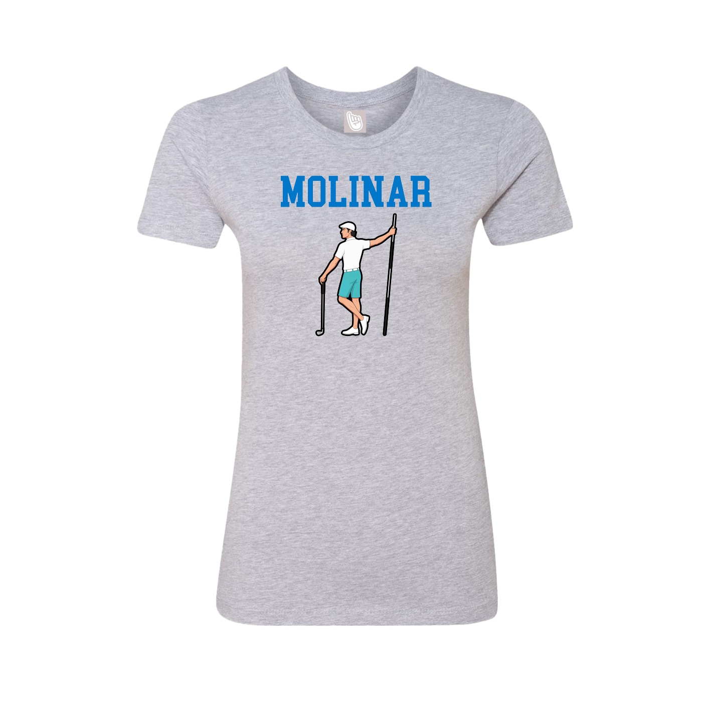 Fitted Women's Tee — Shirsey in Grey