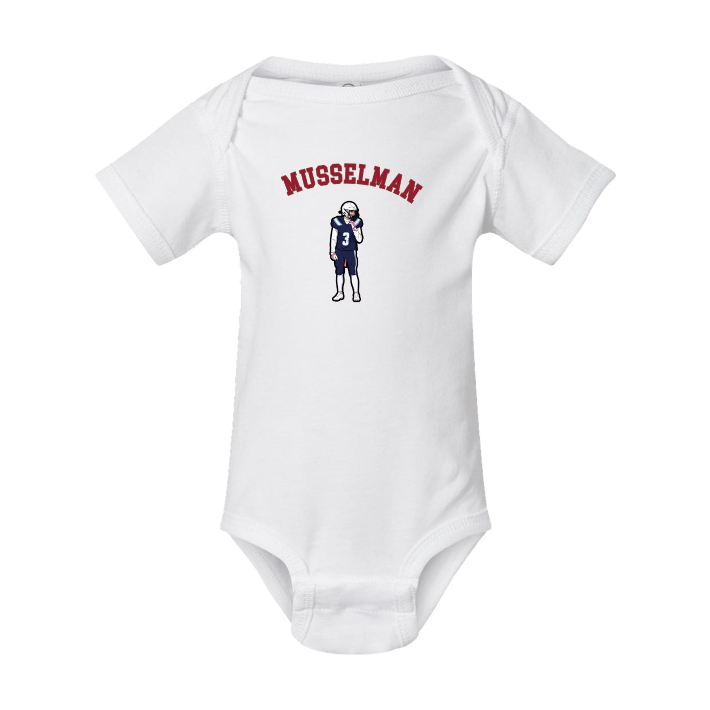 Baby Onesie — Shirsey Arch in White