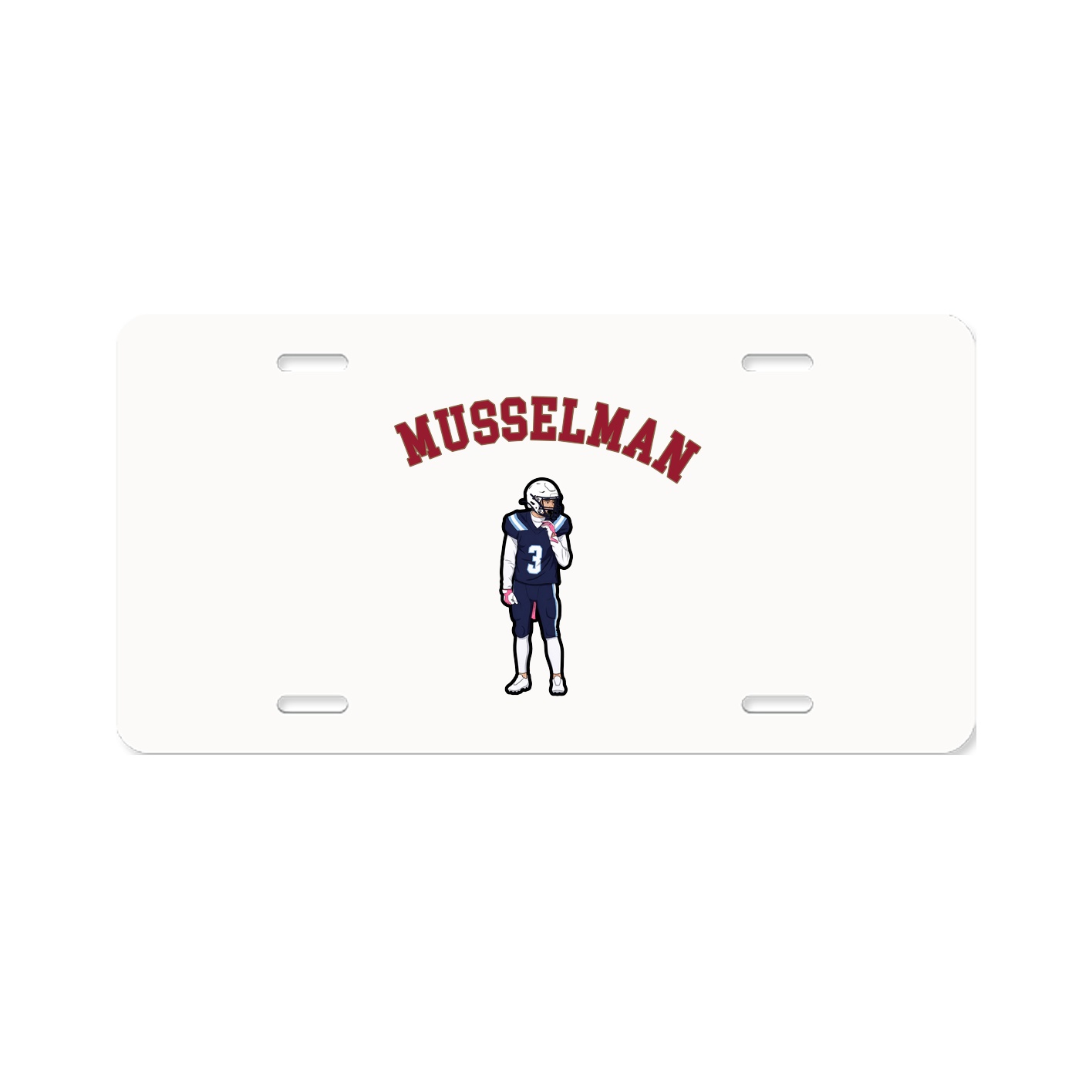 License Plate — Shirsey Arch in Classic