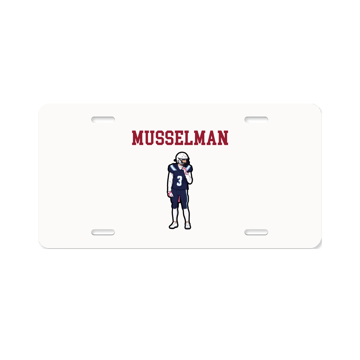 License Plate — Shirsey in Classic