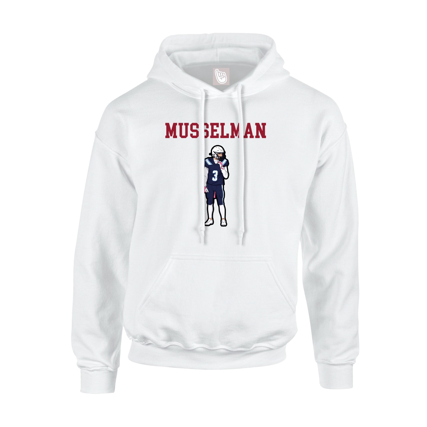 Youth Hoodie — Shirsey in White