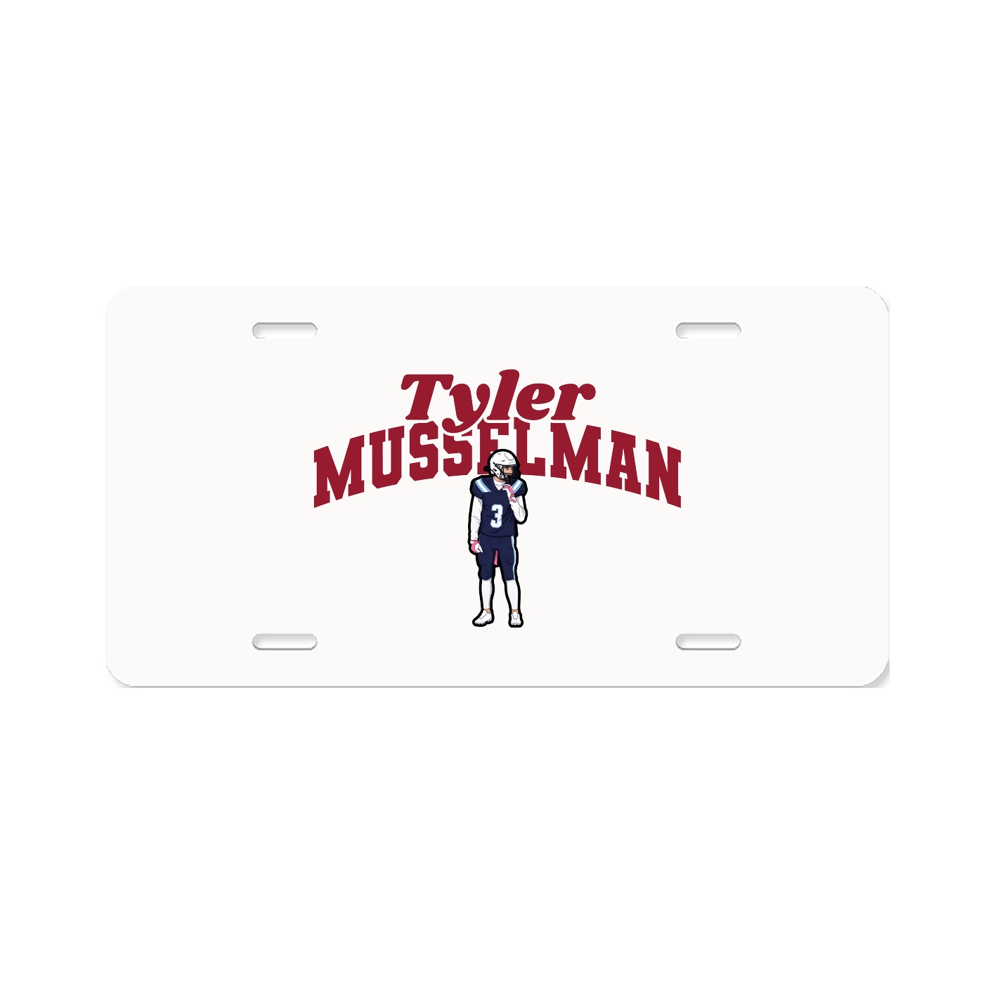 License Plate — Signature Arch in Classic