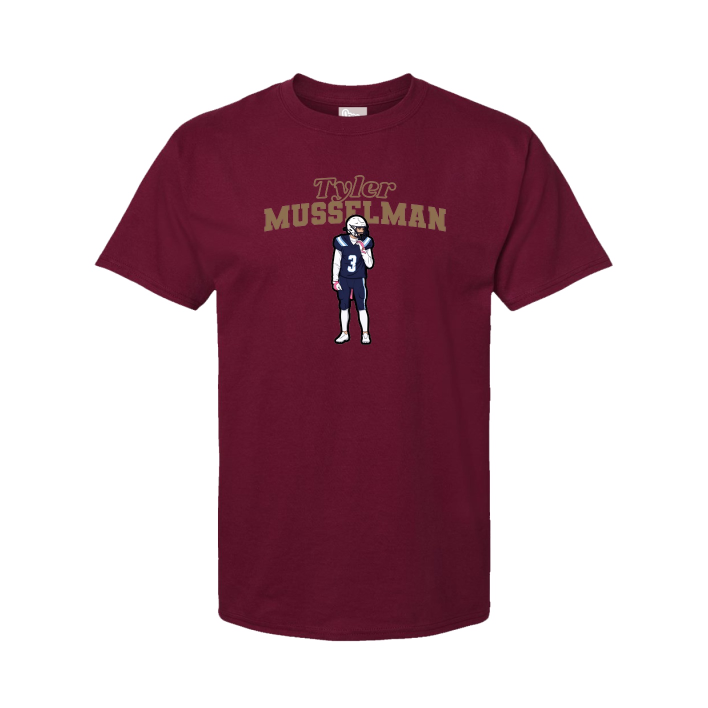 Tee — Name Arch in Cardinal