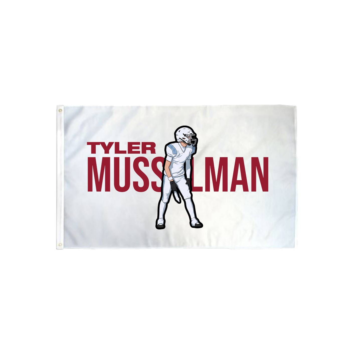 3x5 Flag — Player Name in Classic