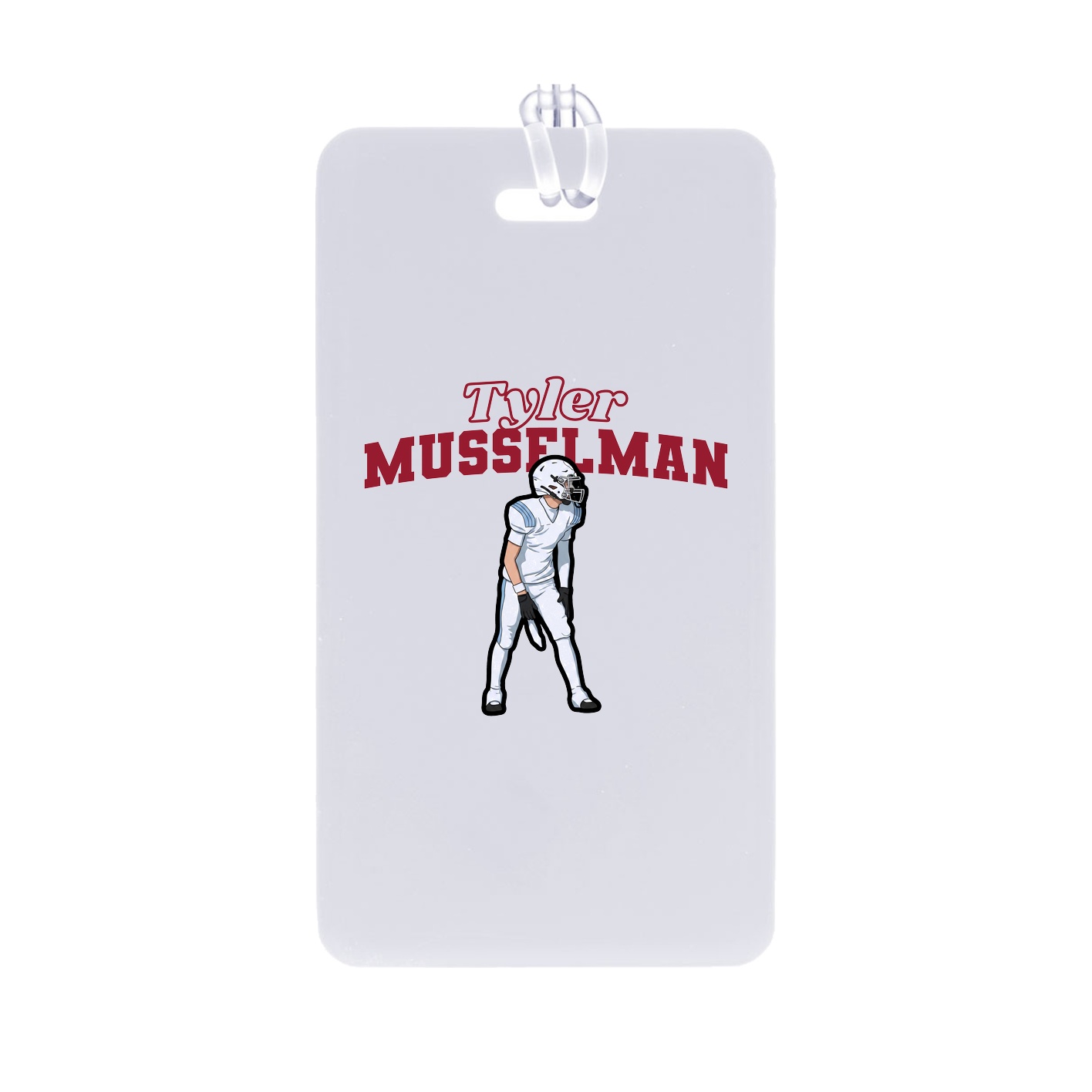 Bag Tag — Name Arch in Classic