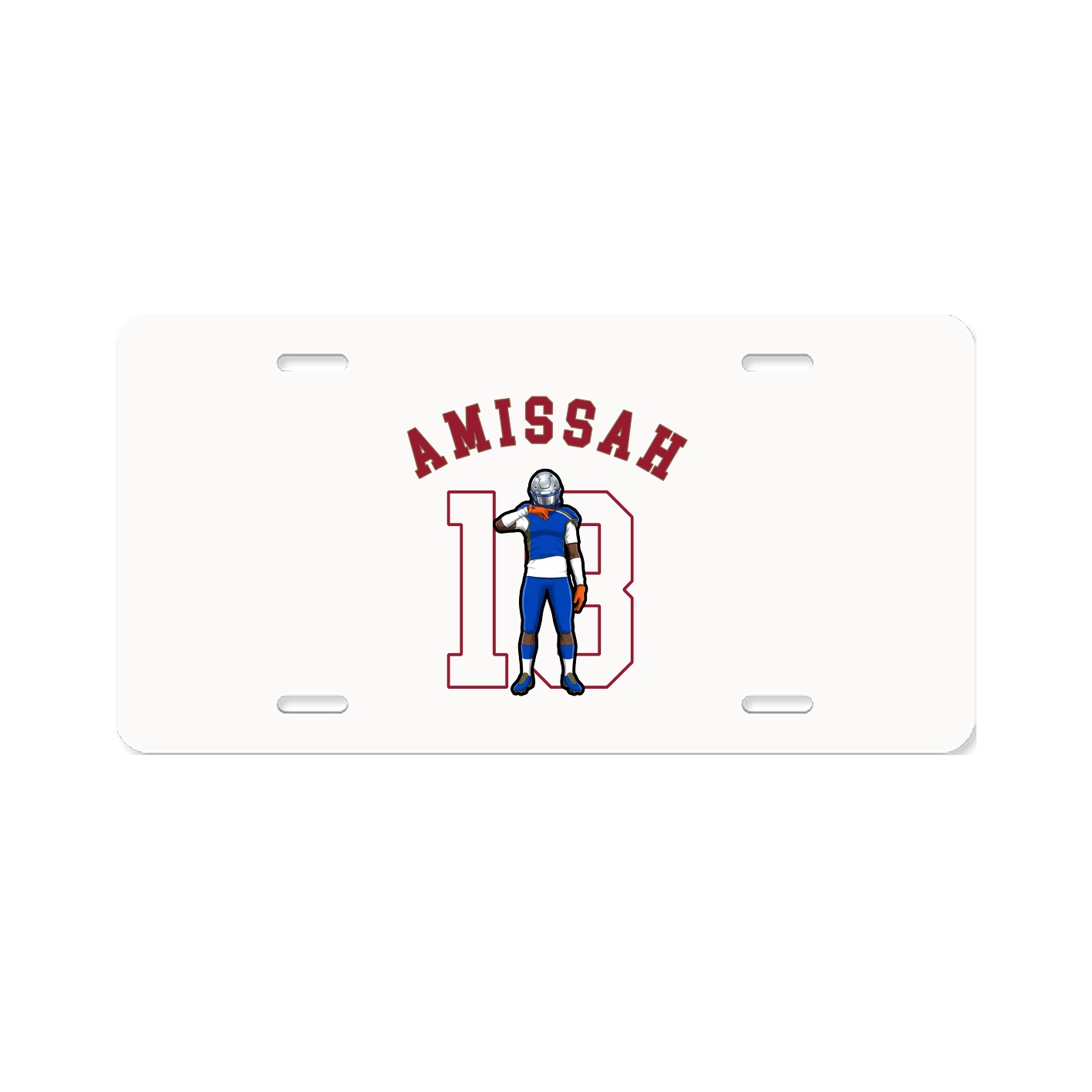 Aluminum License Plate