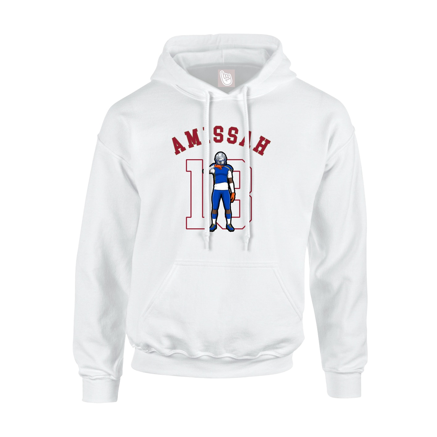 Hoodie — Classic in White