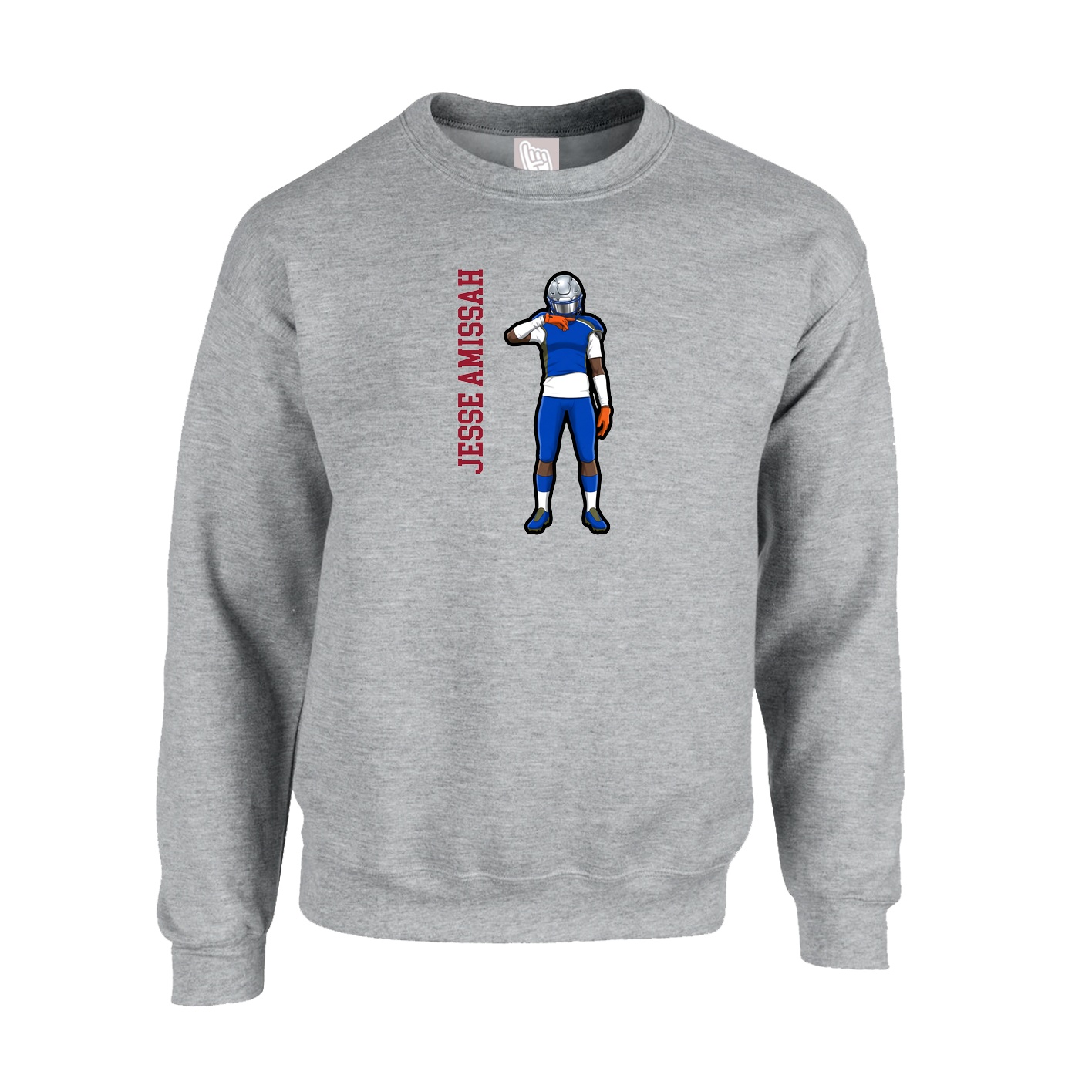 Fleece Crew — Classic in Grey