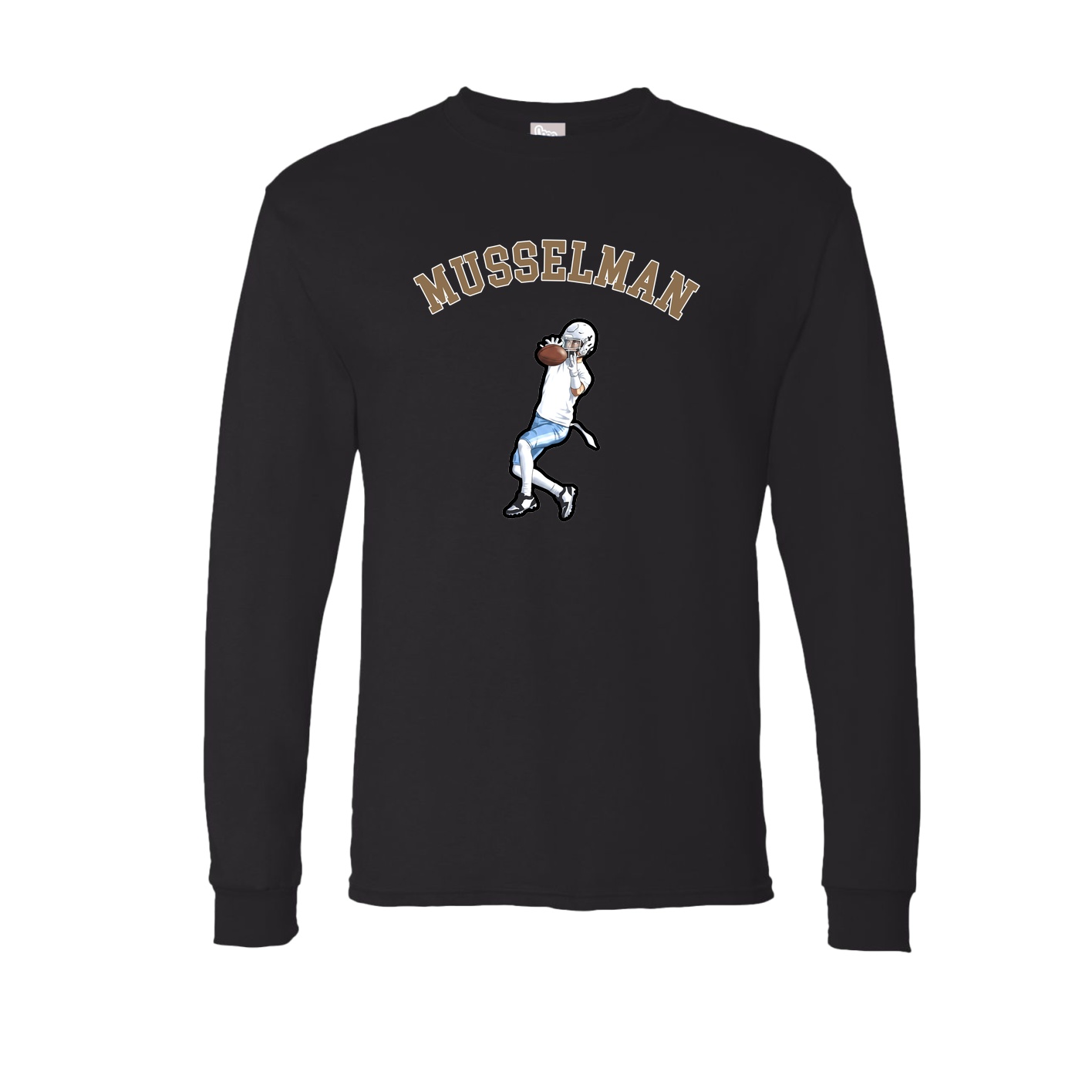 Long Sleeve Tee — Shirsey Arch in Black