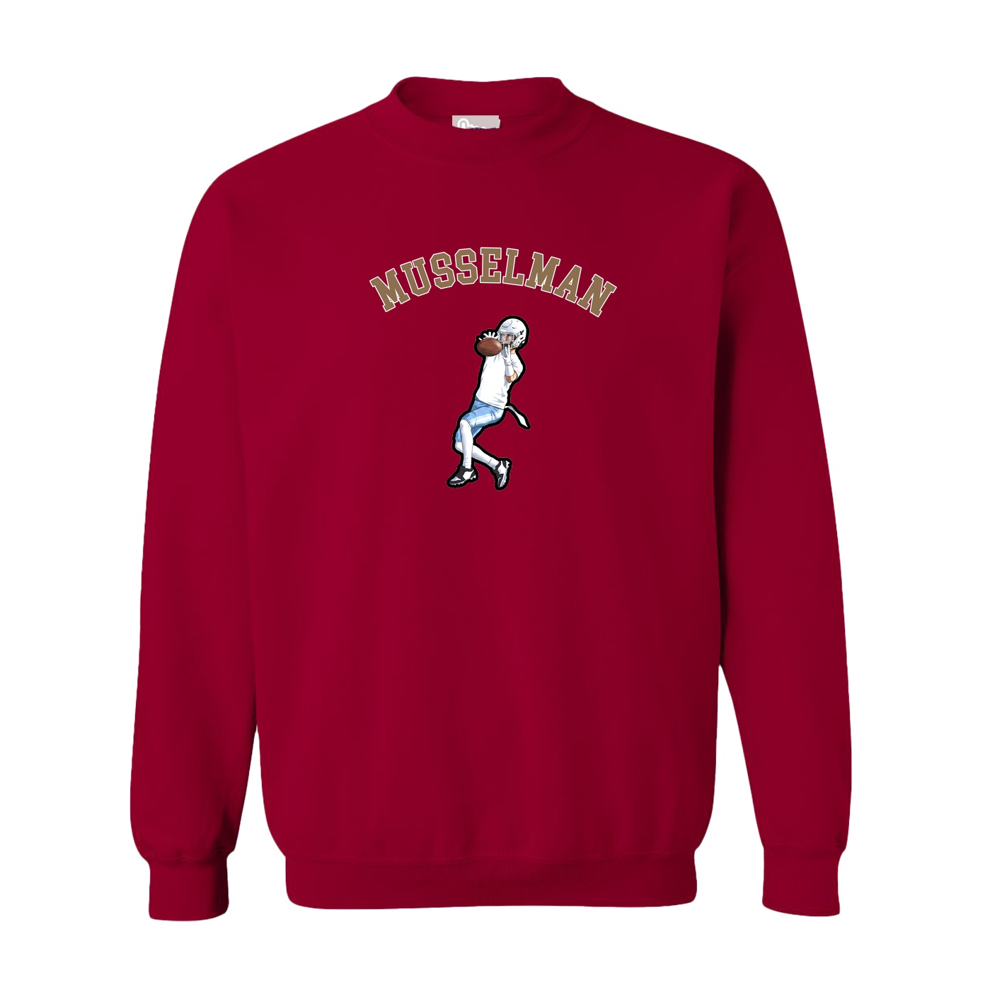 Fleece Crew — Shirsey Arch in Cardinal