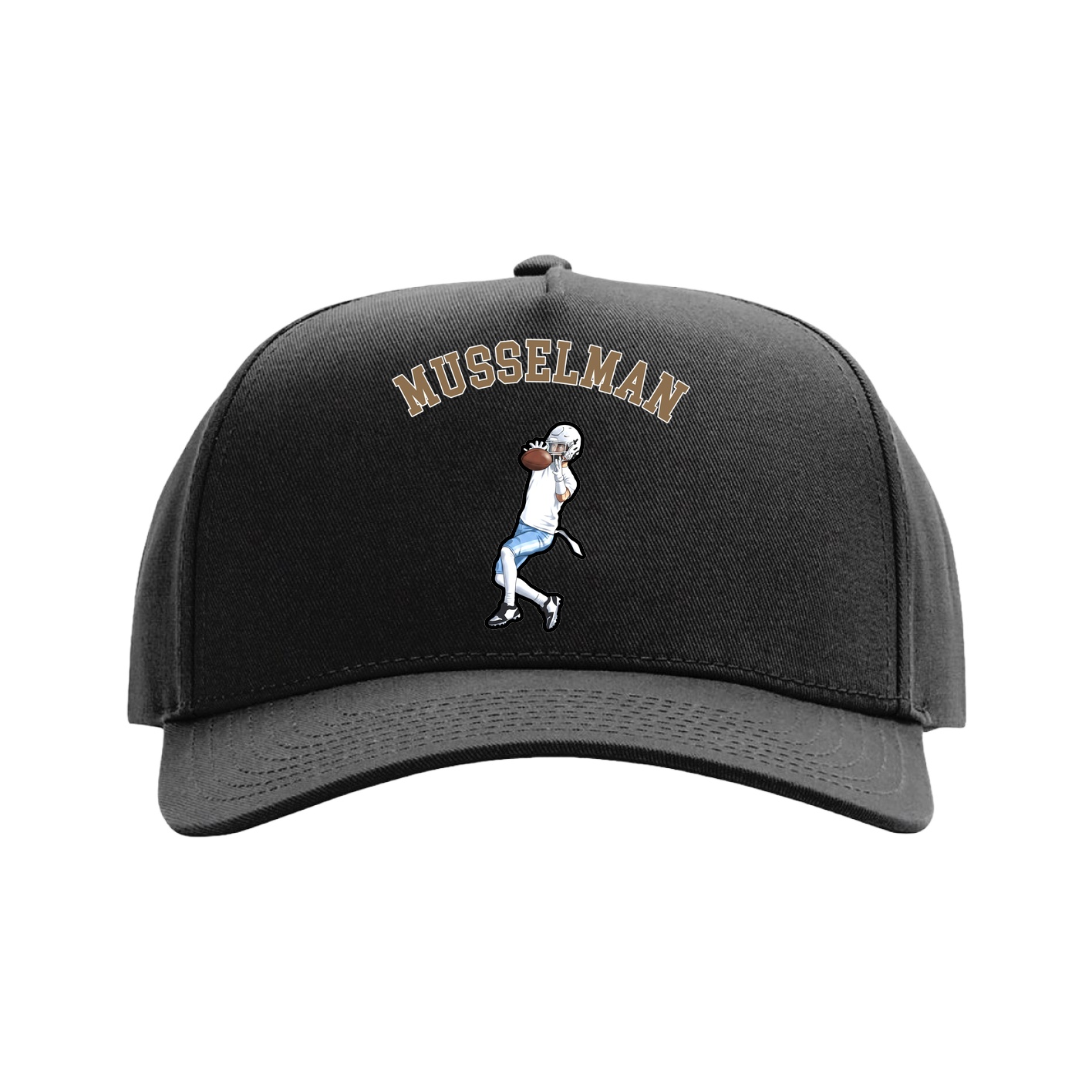 Full Fabric Five-Panel Champ Cap
