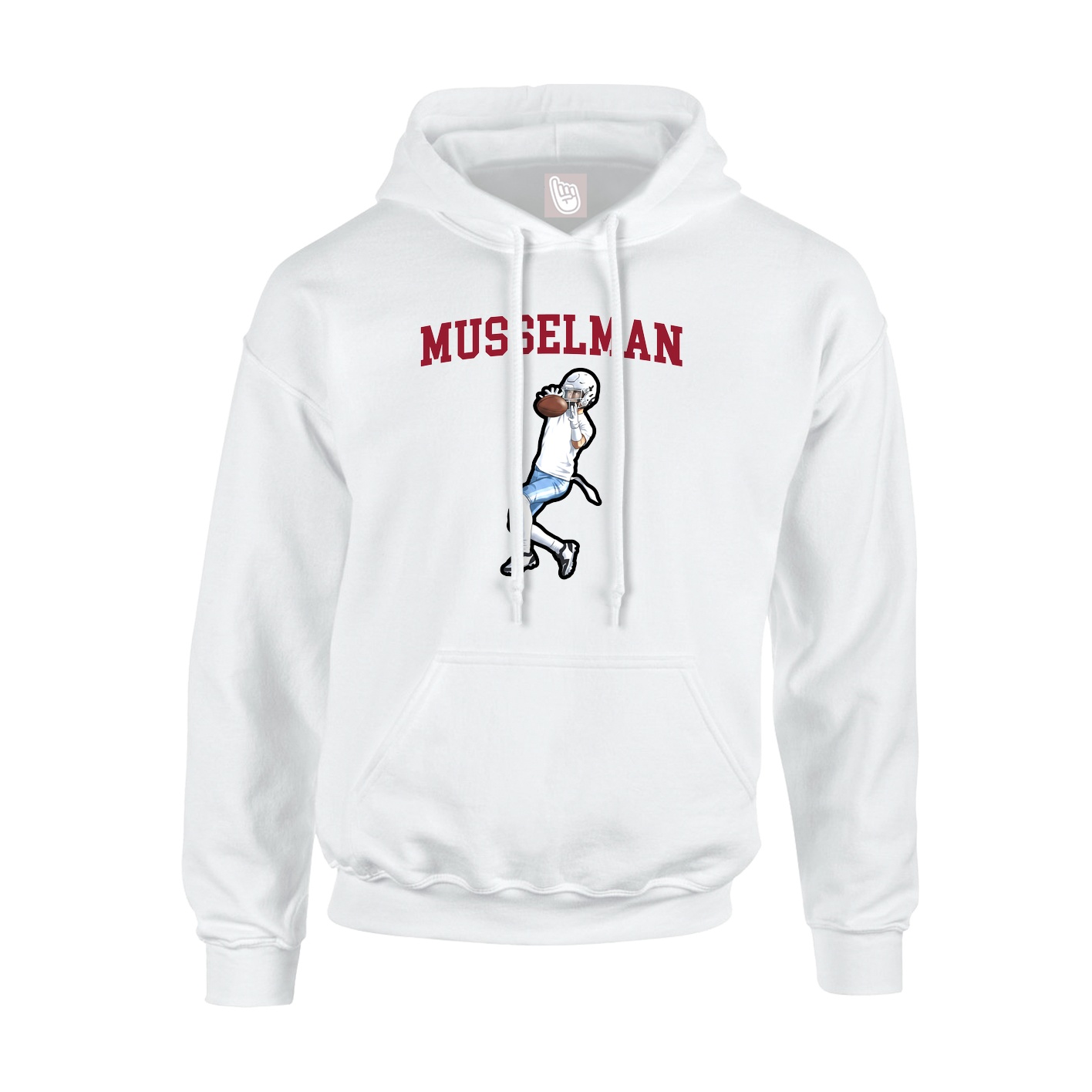 Youth Hoodie — Shirsey in White