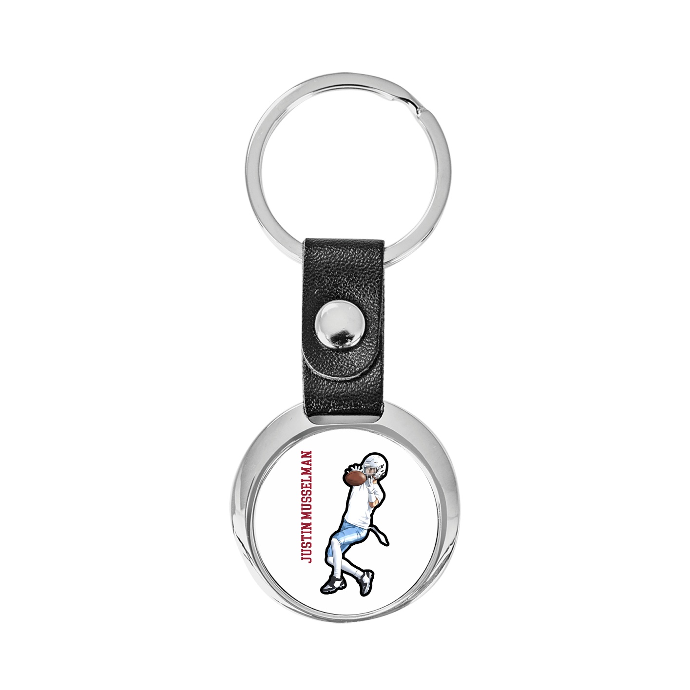 Key Chain — Name Vertical in Classic