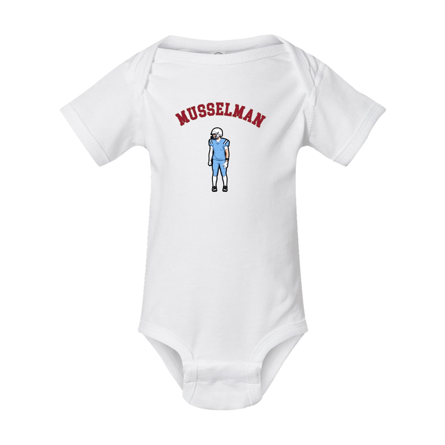 Baby Onesie — Shirsey Arch in White