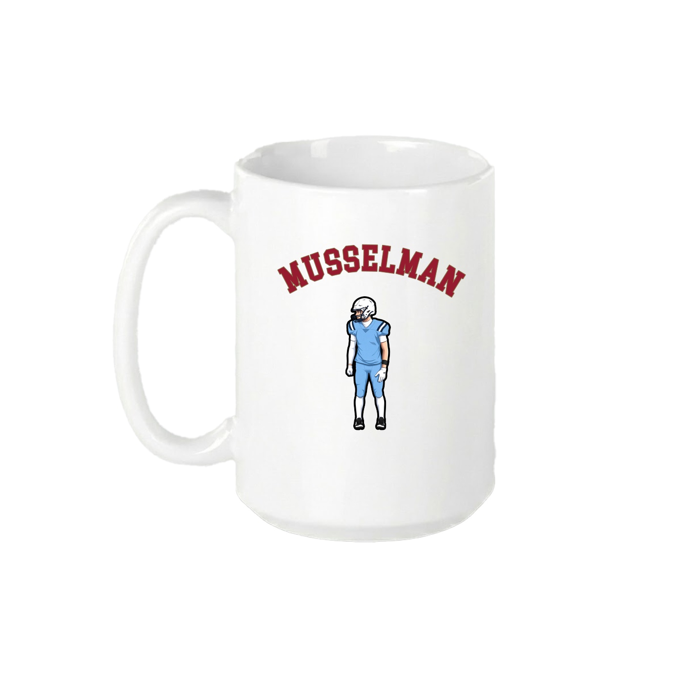 15oz Coffee Mug — Shirsey Arch in White