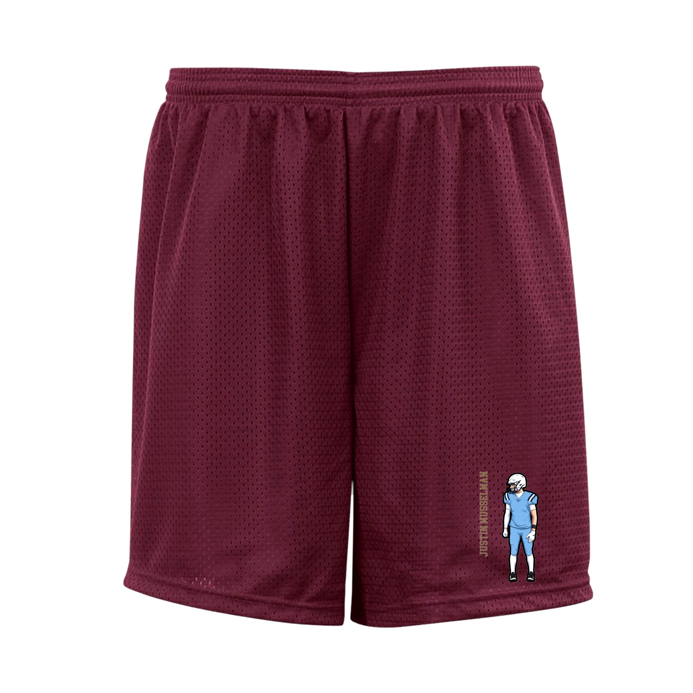 Shorts — Name Vertical in Cardinal