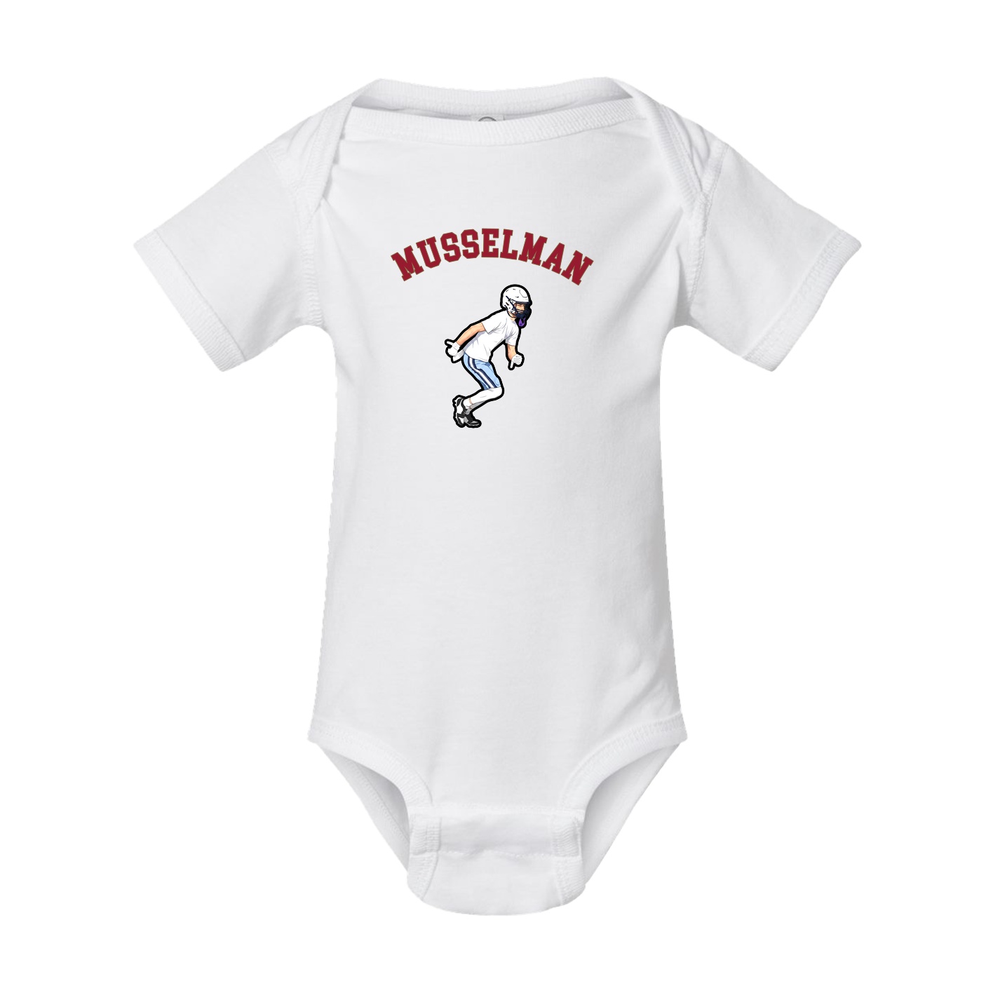 Baby Onesie — Shirsey Arch in White