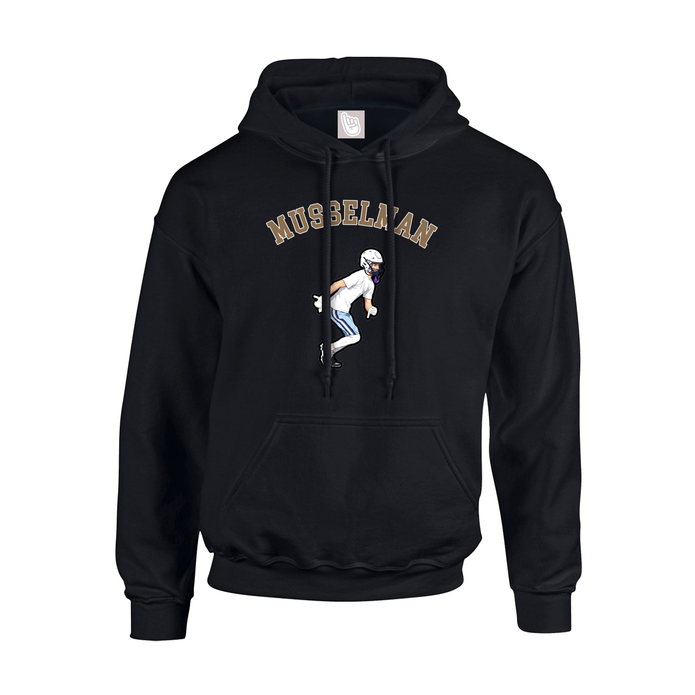 Youth Hoodie — Shirsey Arch in Black