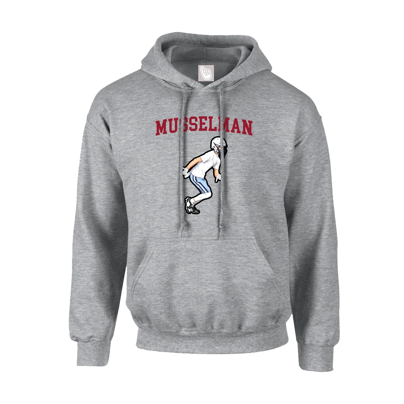 Hoodie — Shirsey in Grey
