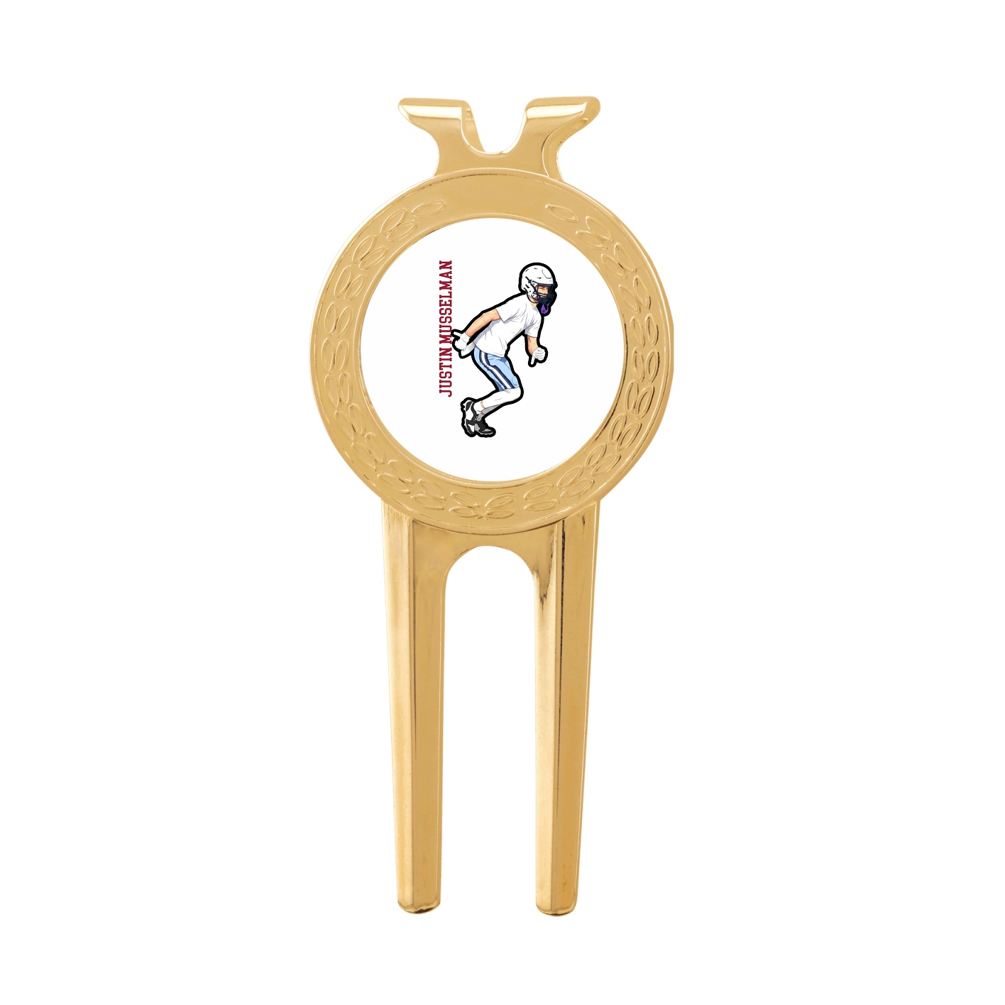 Divot Tool with Ball Marker — Name Vertical in Classic
