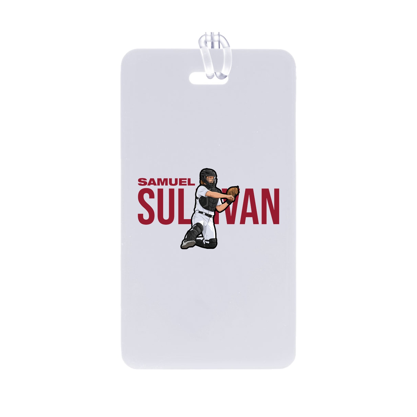 Bag Tag — Player Name in Classic