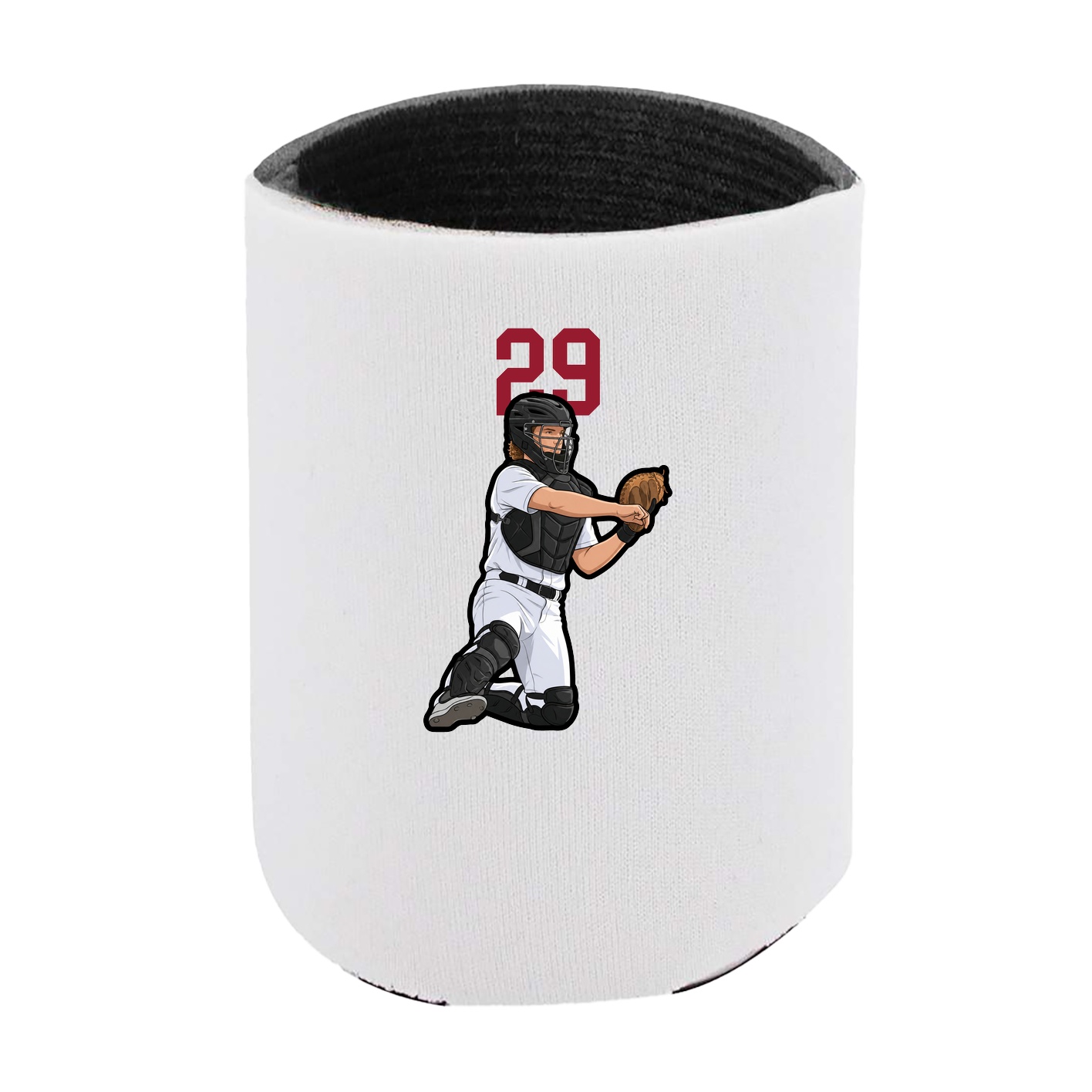 Can Holder — Number Top in White