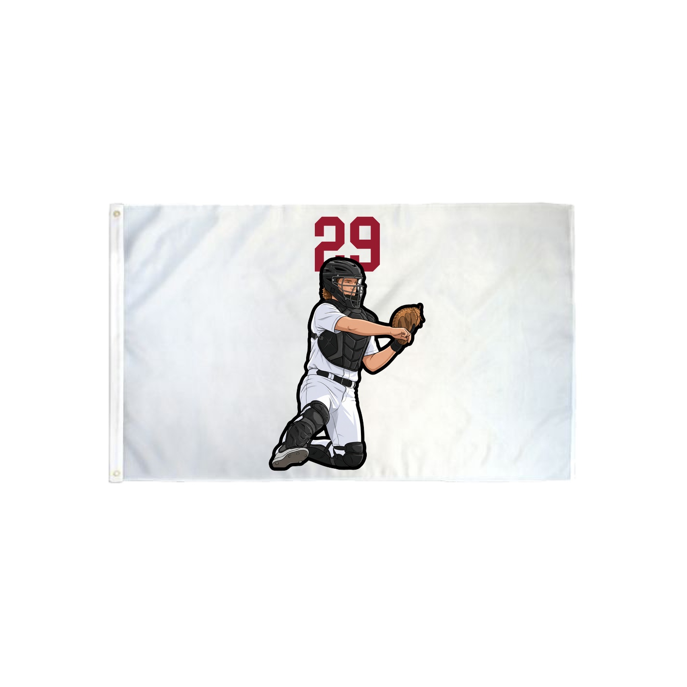 3x5 Flag — Number Top in Classic