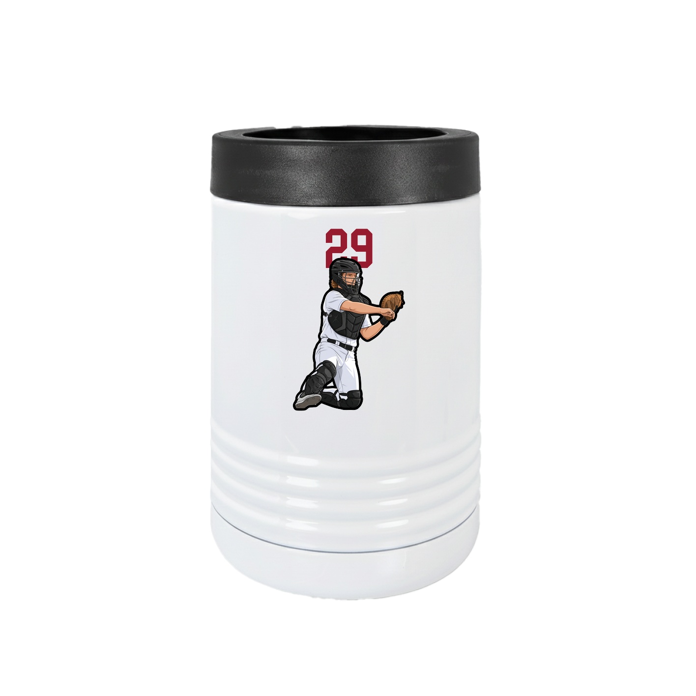 Beverage Holder — Number Top in White