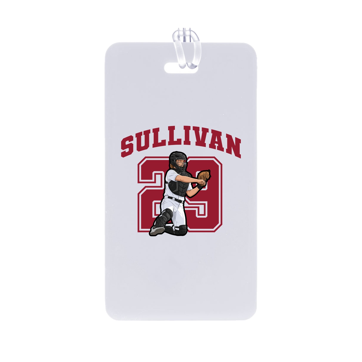 Bag Tag — Number in Classic
