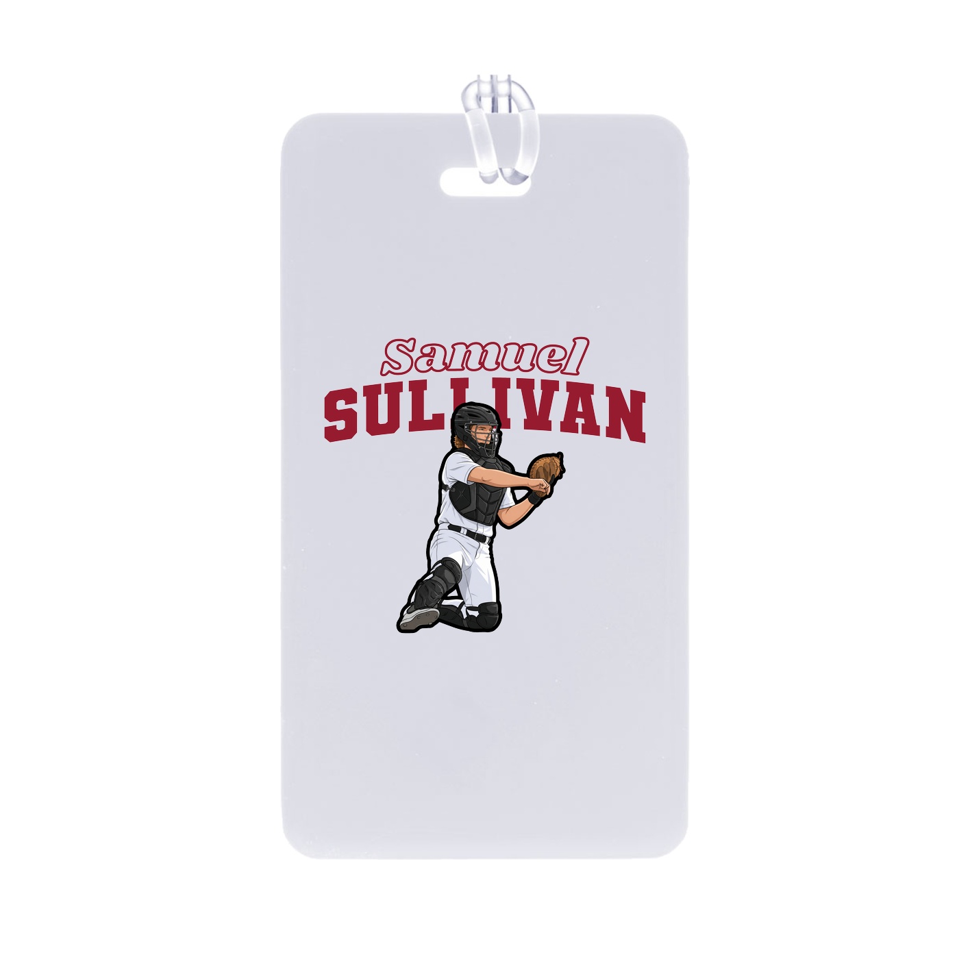 Bag Tag — Name Arch in Classic
