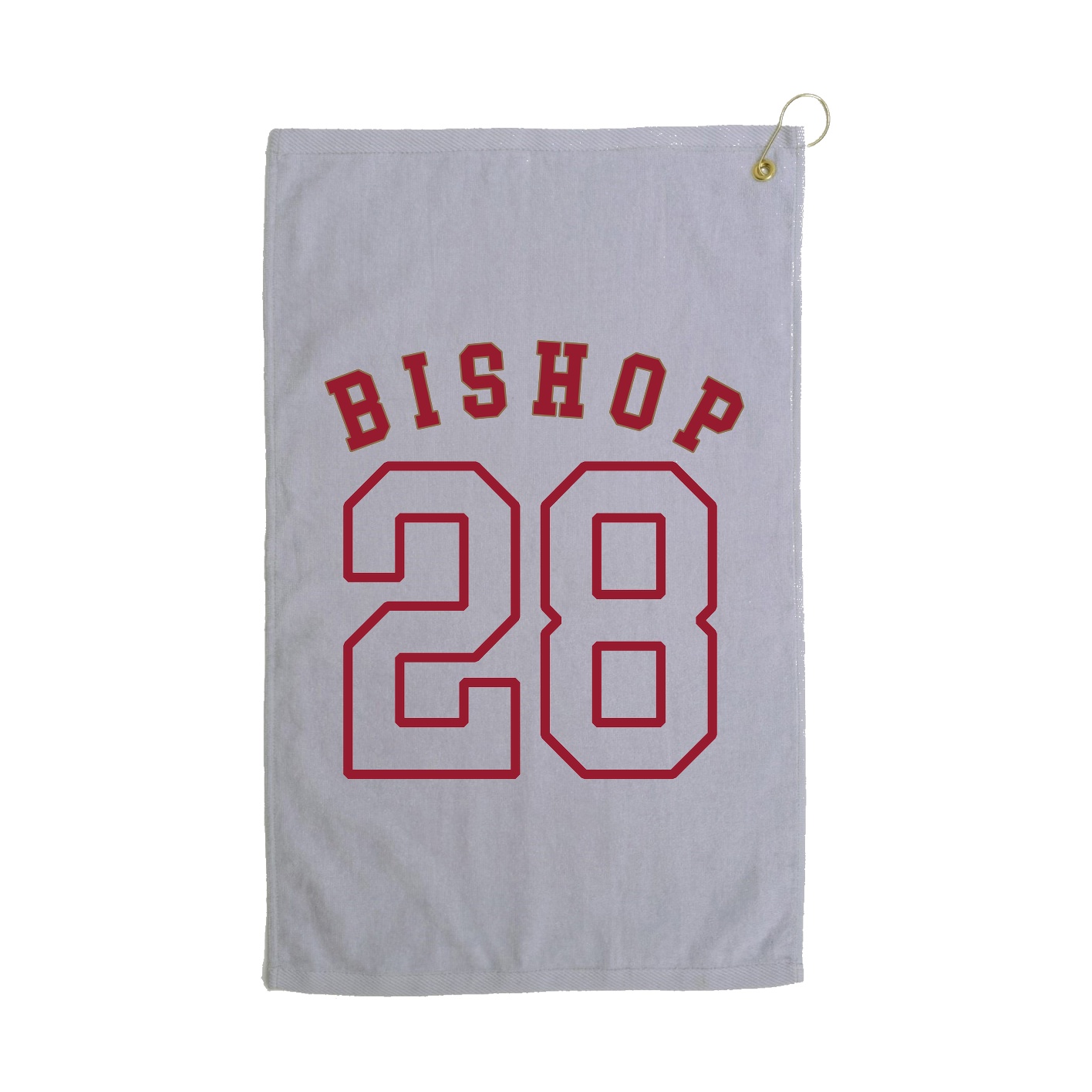 Golf Towel — Shirsey Arch in Grey
