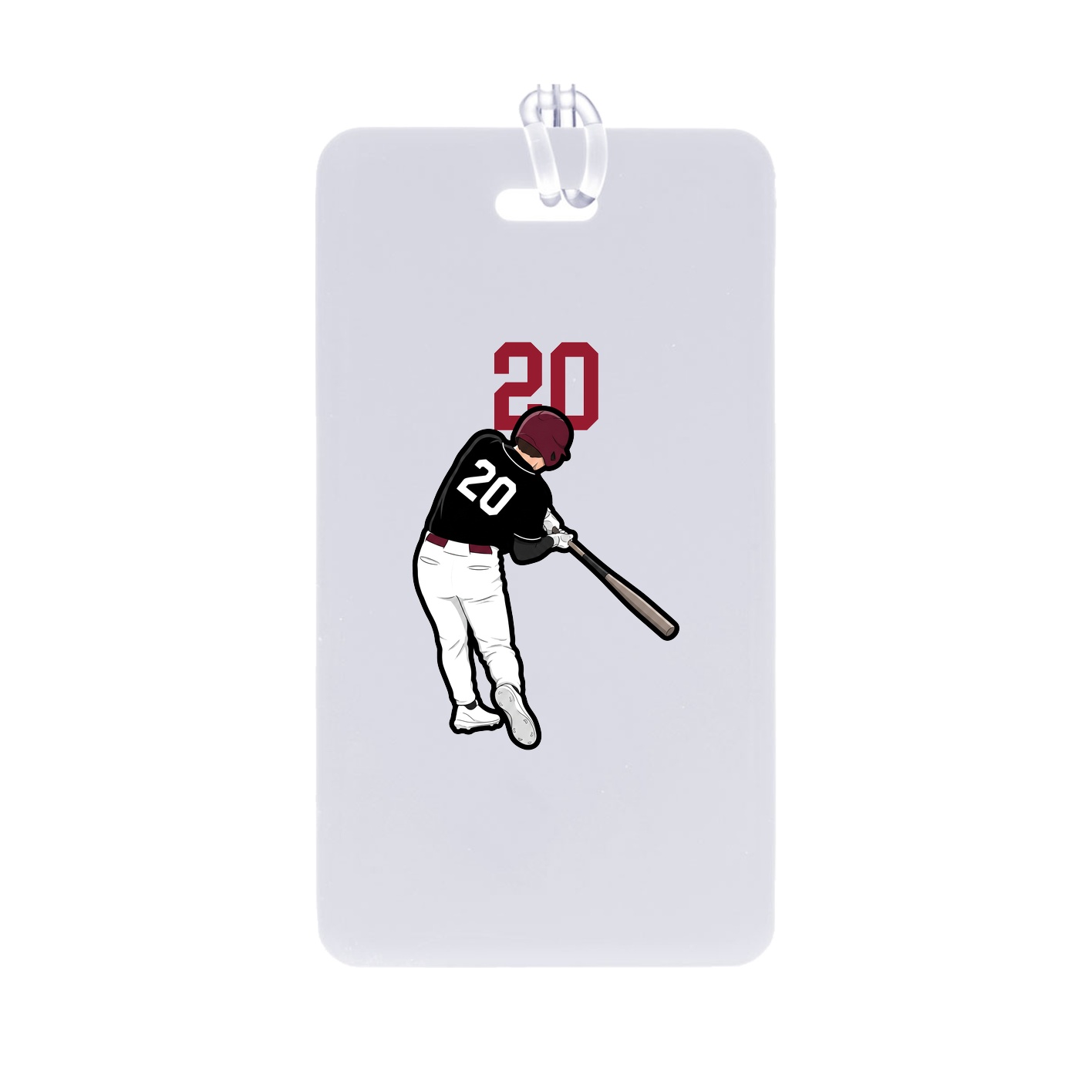 Bag Tag — Number Top in Classic