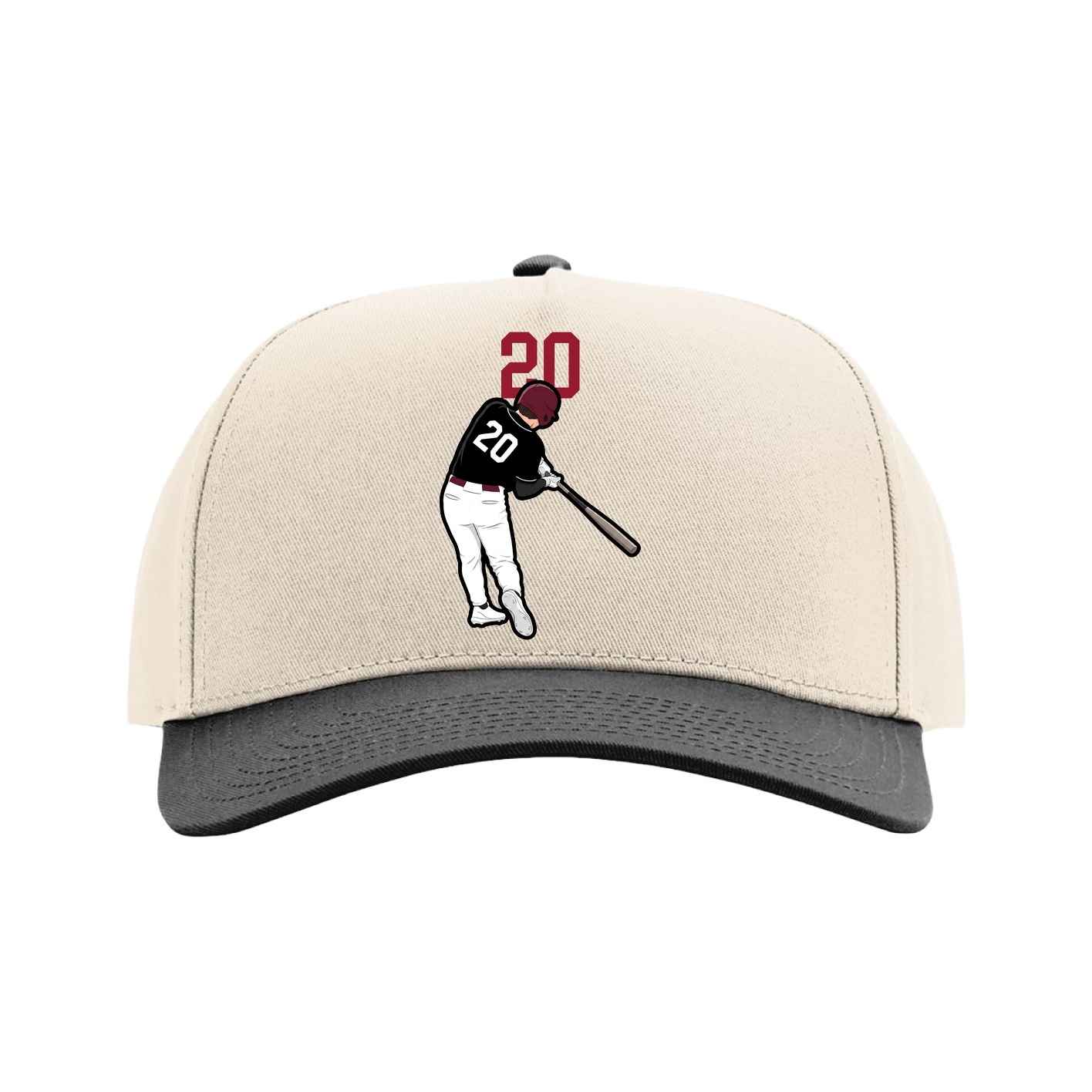 Full Fabric Five-Panel Champ Cap
