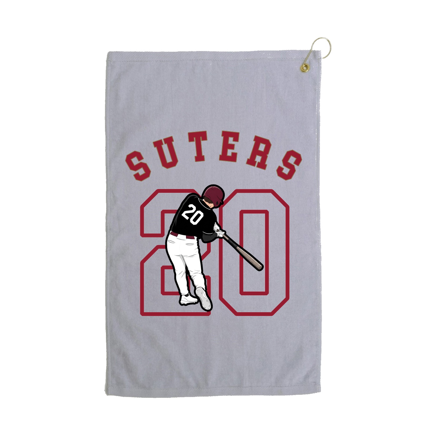 Golf Towel — Shirsey Arch in Grey
