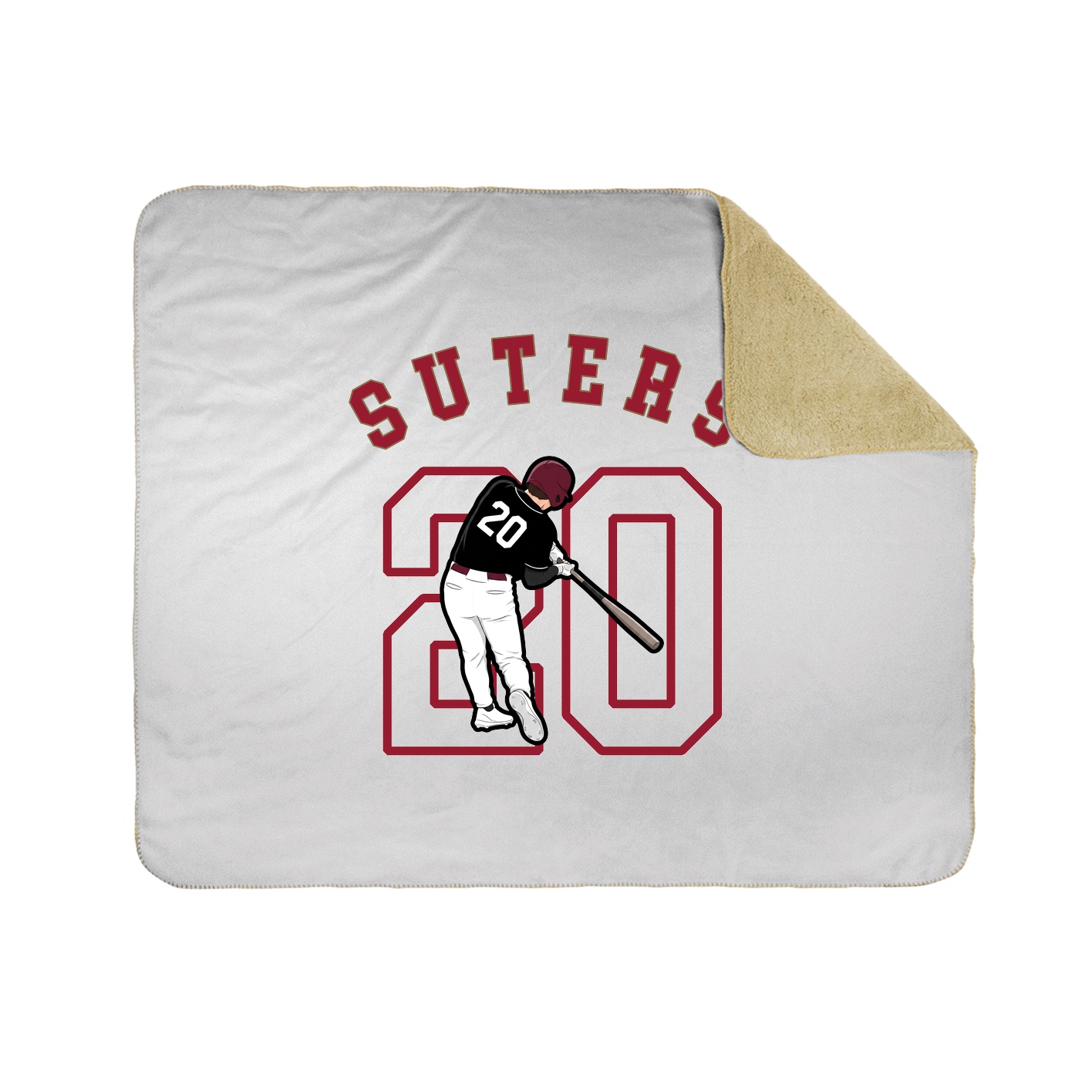 Throw Blanket — Shirsey Arch in White