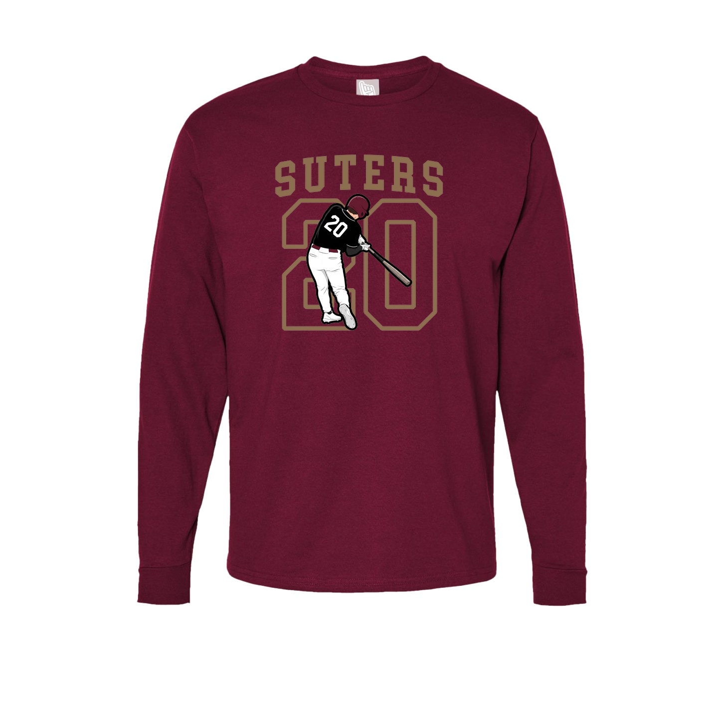 Long Sleeve Tee — Shirsey in Cardinal