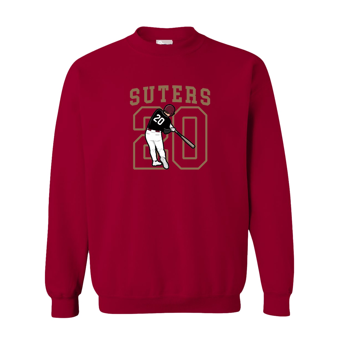 Fleece Crew — Shirsey in Cardinal