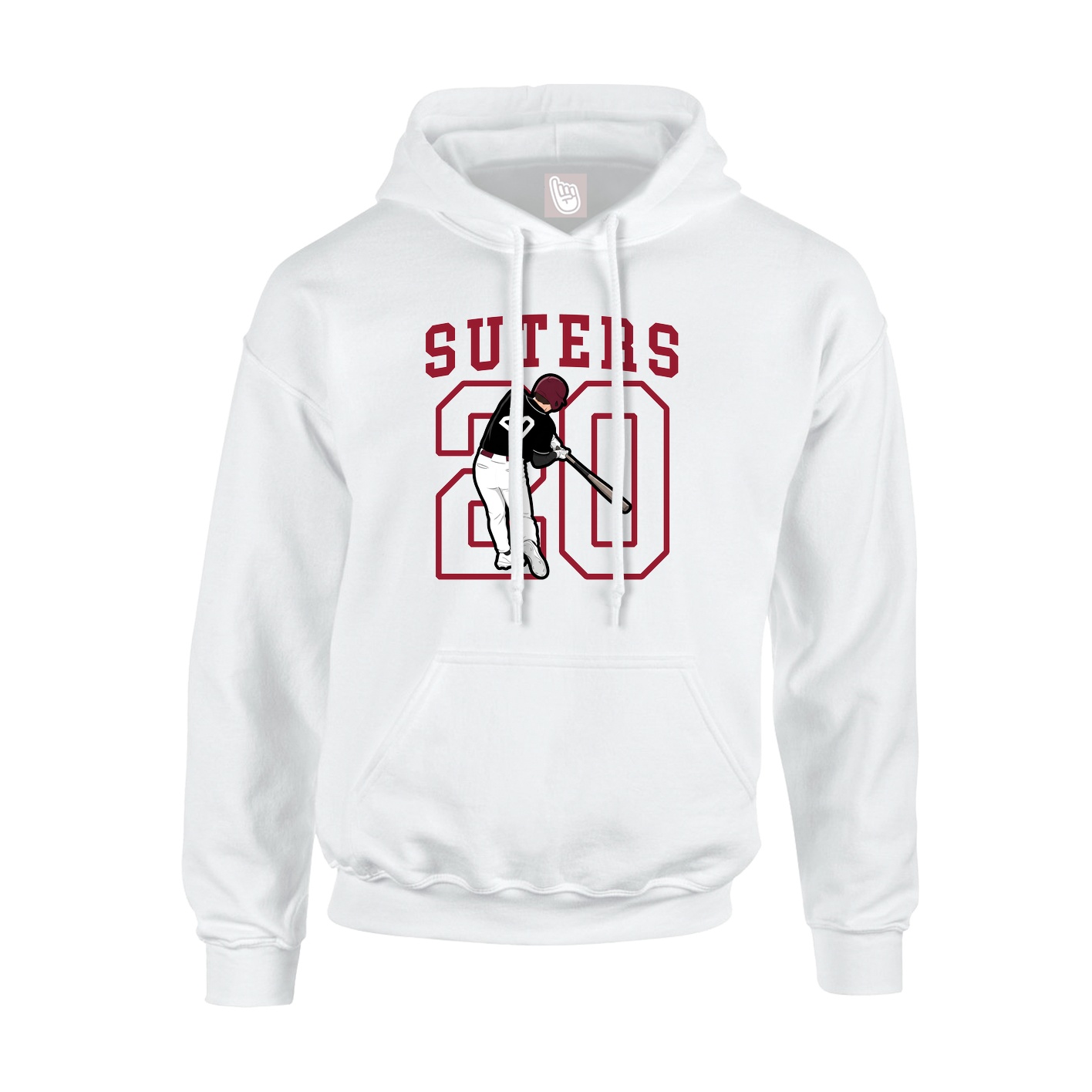 Youth Hoodie — Shirsey in White